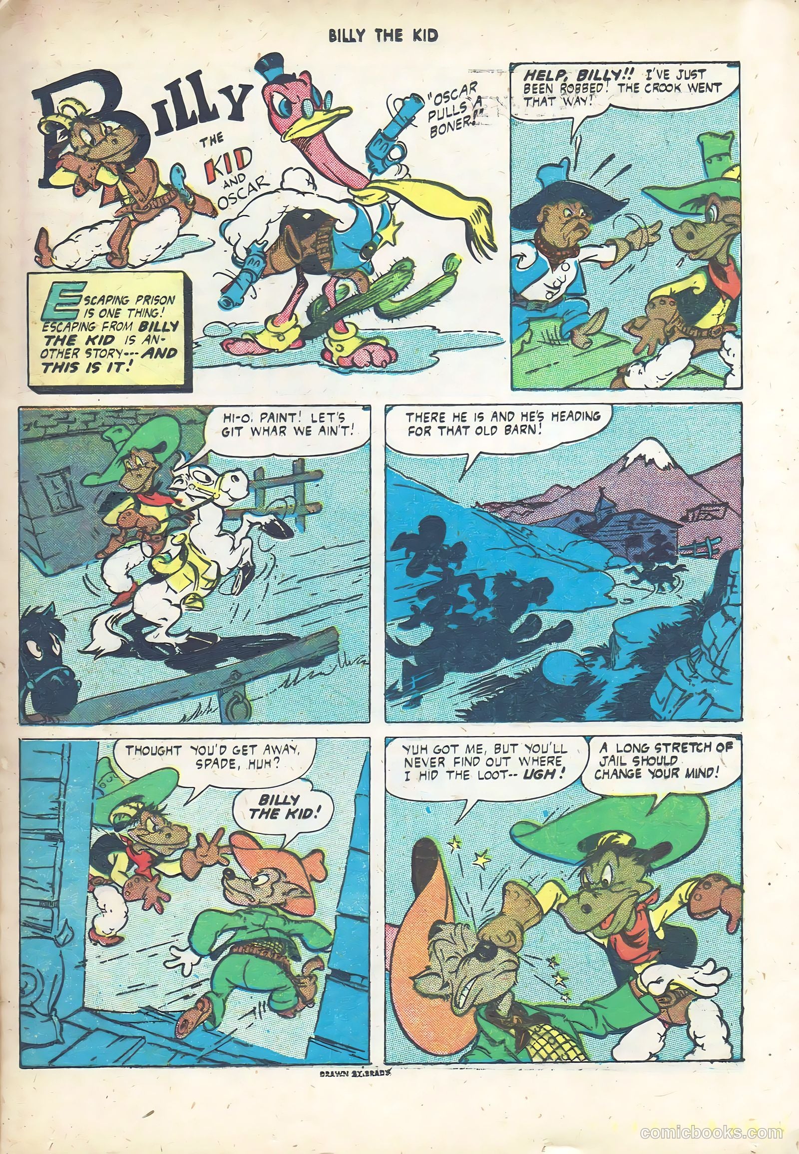 Billy the Kid and Oscar #1 (1945) — page 13 of 36