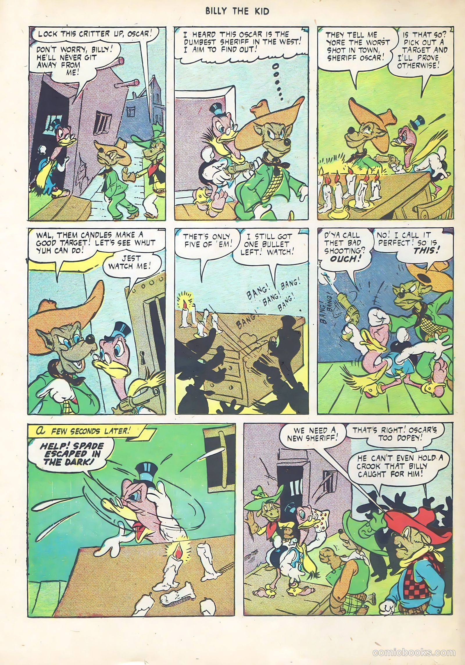 Billy the Kid and Oscar #1 (1945) — page 14 of 36