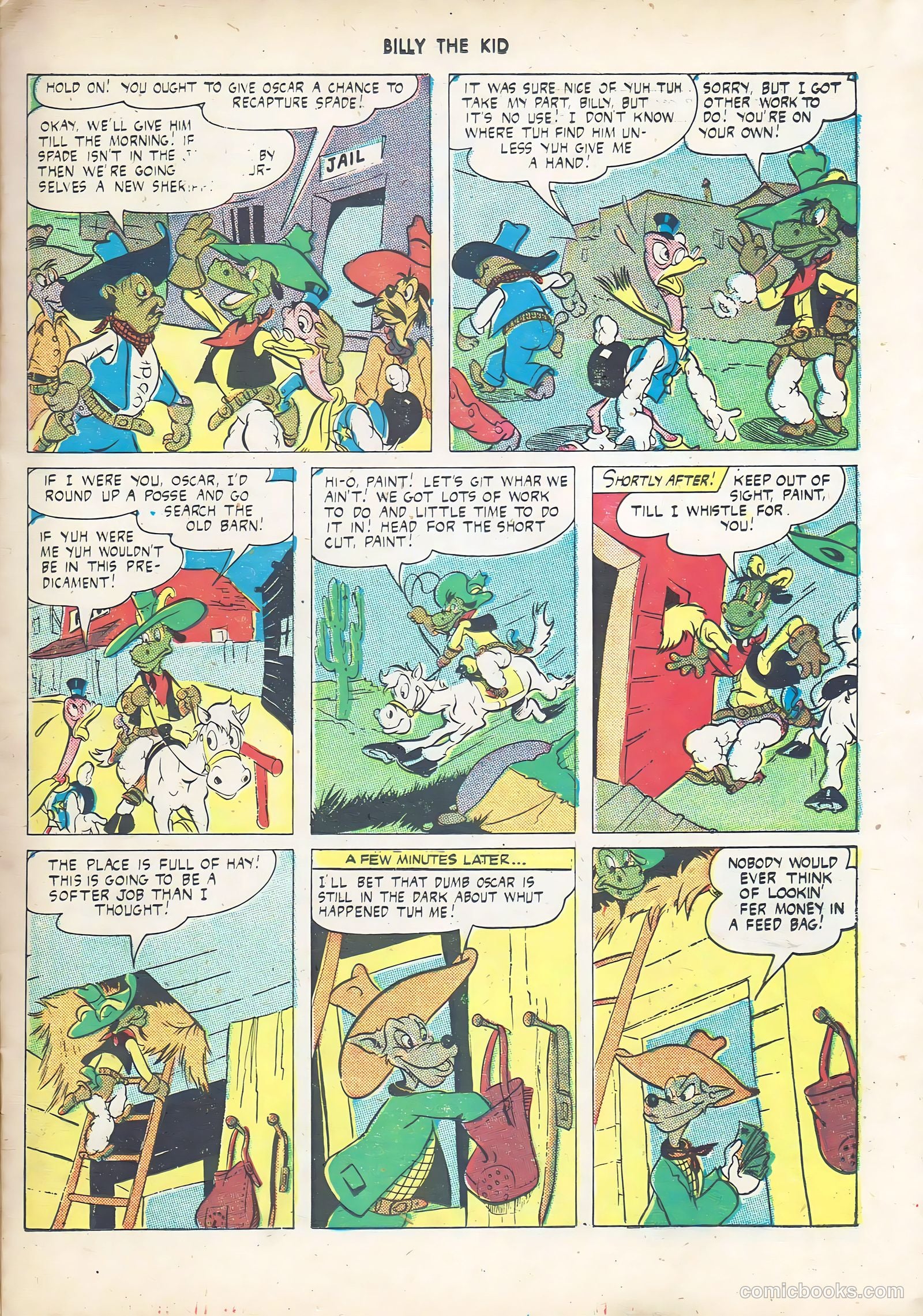 Billy the Kid and Oscar #1 (1945) — page 15 of 36