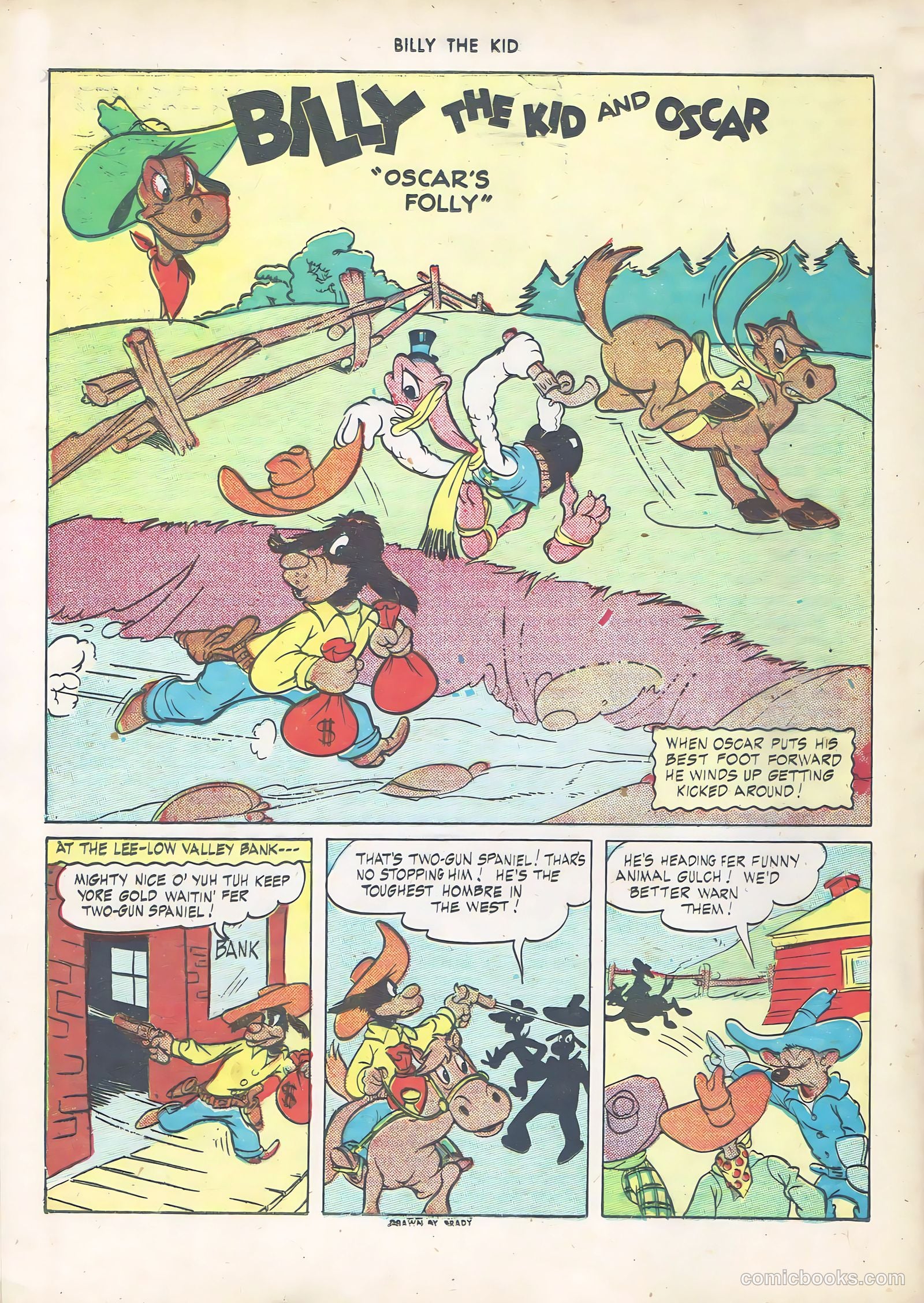 Billy the Kid and Oscar #1 (1945) — page 20 of 36