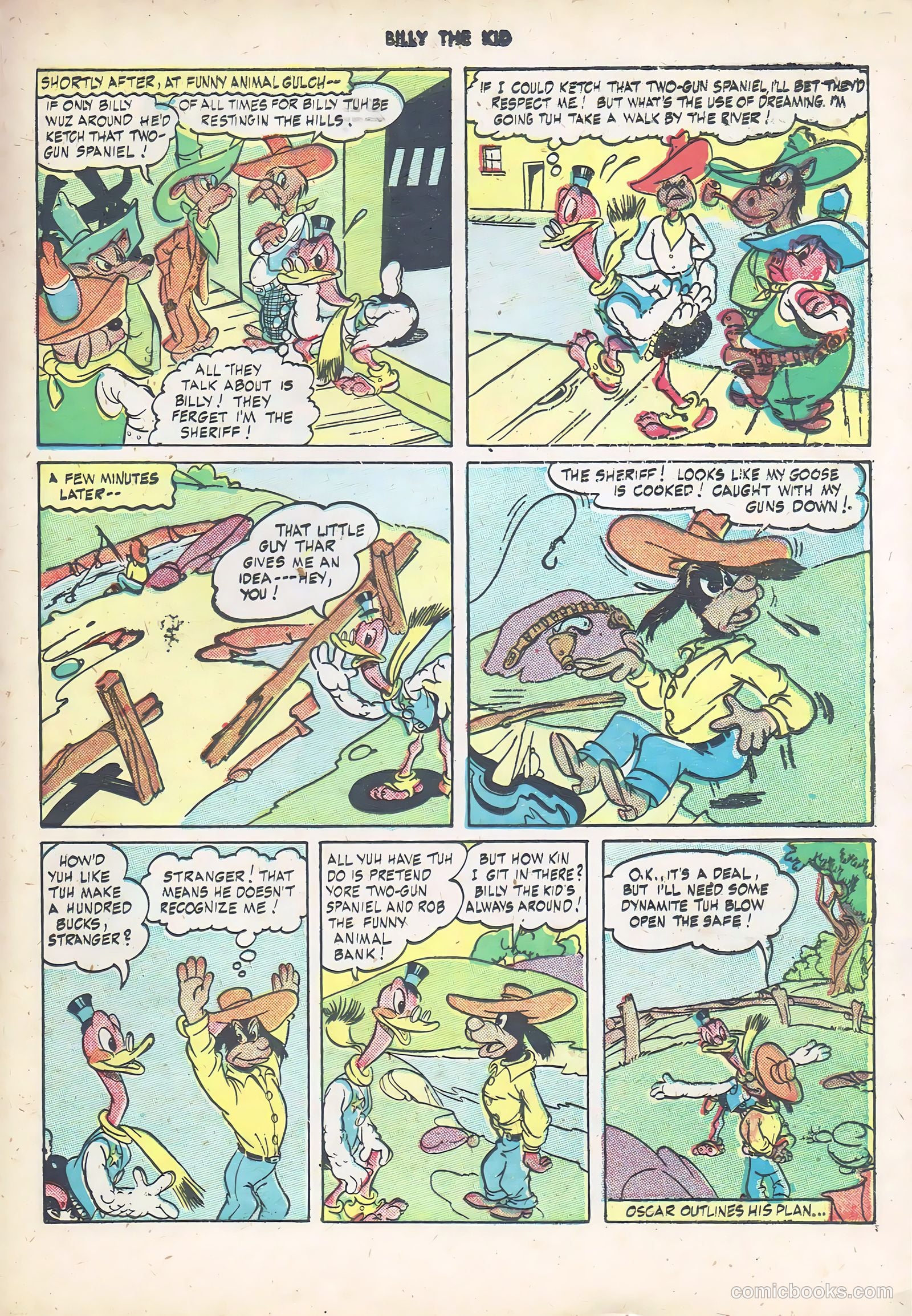Billy the Kid and Oscar #1 (1945) — page 21 of 36