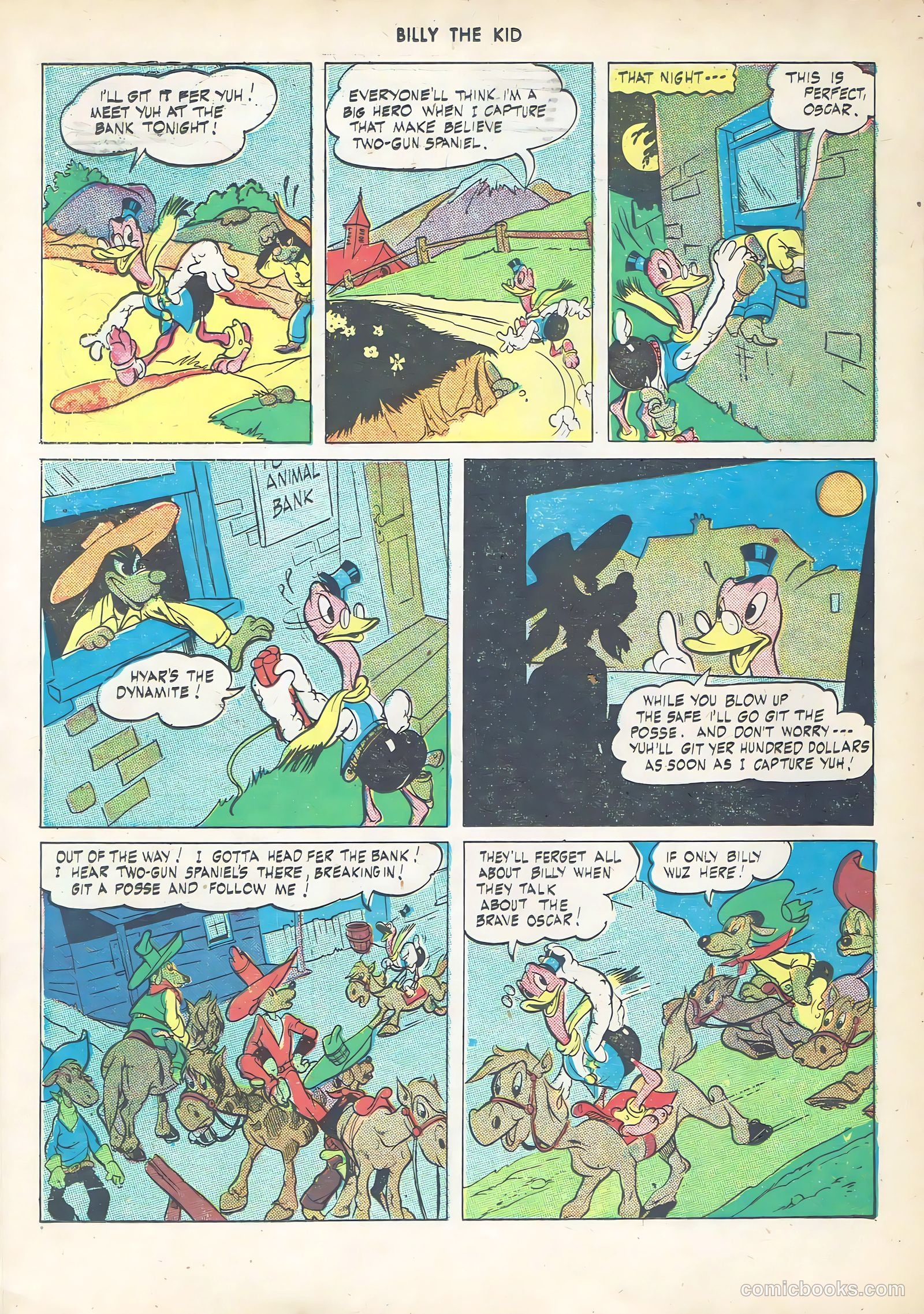Billy the Kid and Oscar #1 (1945) — page 22 of 36
