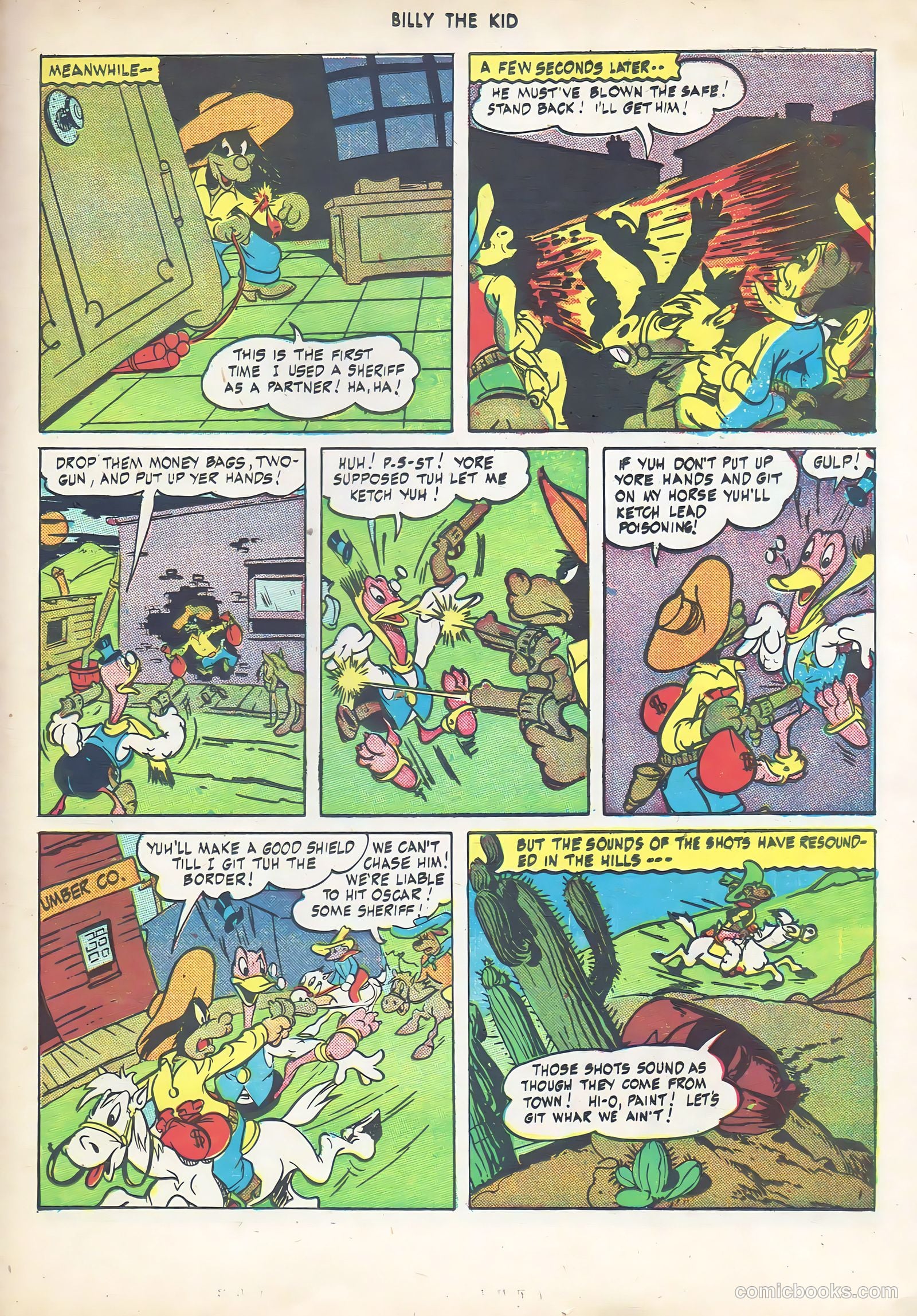 Billy the Kid and Oscar #1 (1945) — page 23 of 36