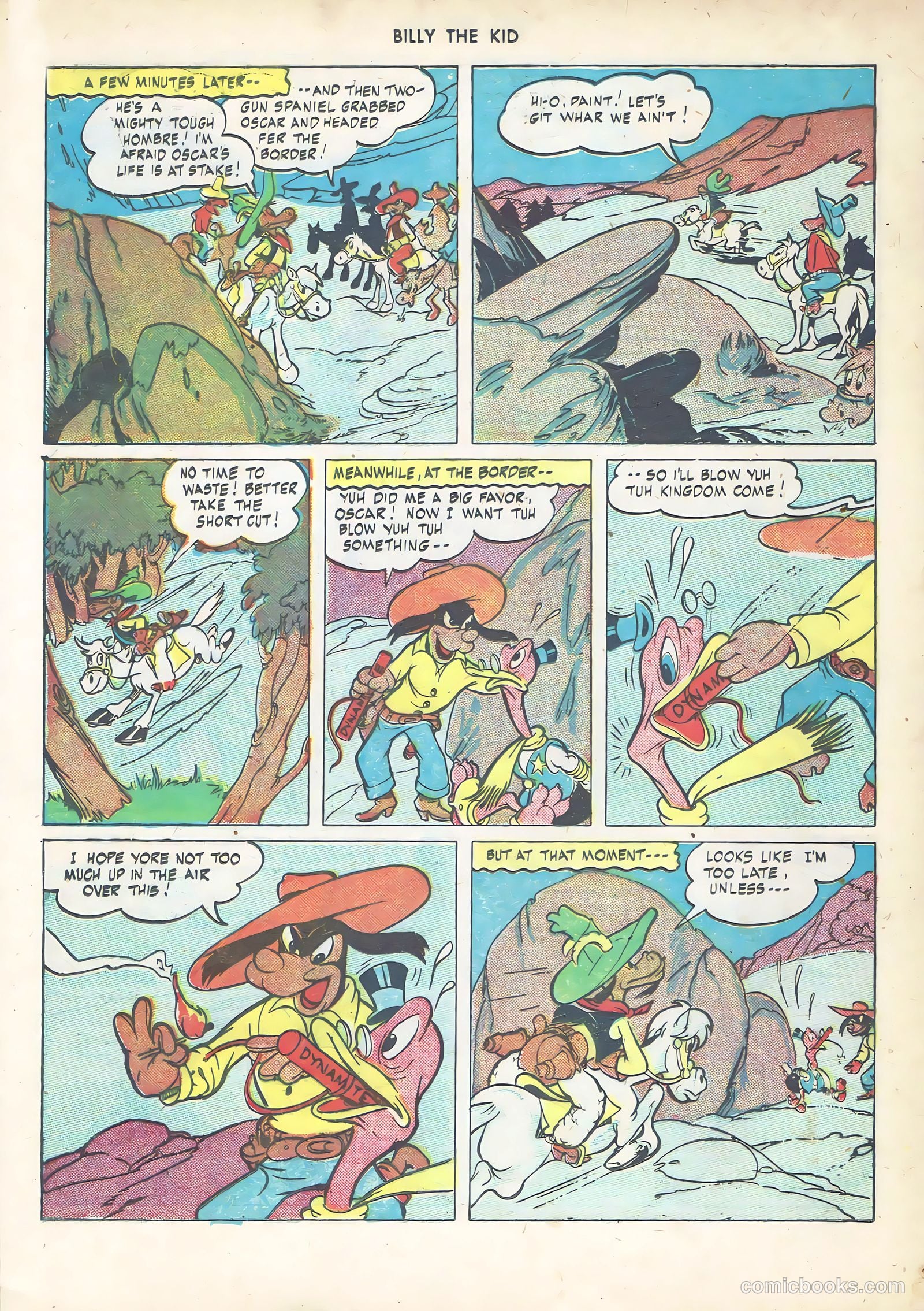 Billy the Kid and Oscar #1 (1945) — page 24 of 36