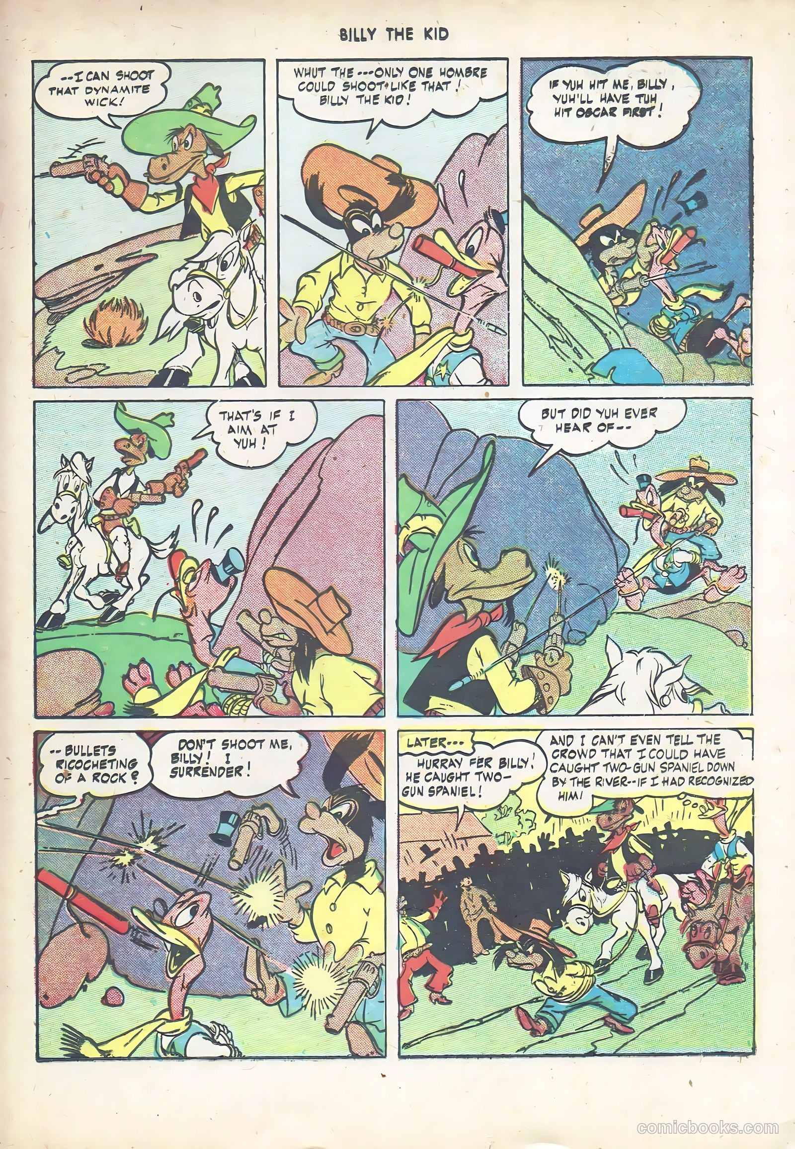 Billy the Kid and Oscar #1 (1945) — page 25 of 36