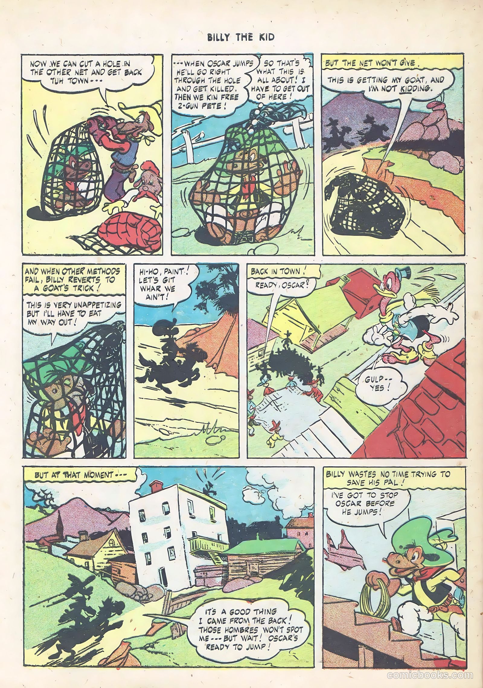 Billy the Kid and Oscar #1 (1945) — page 28 of 36
