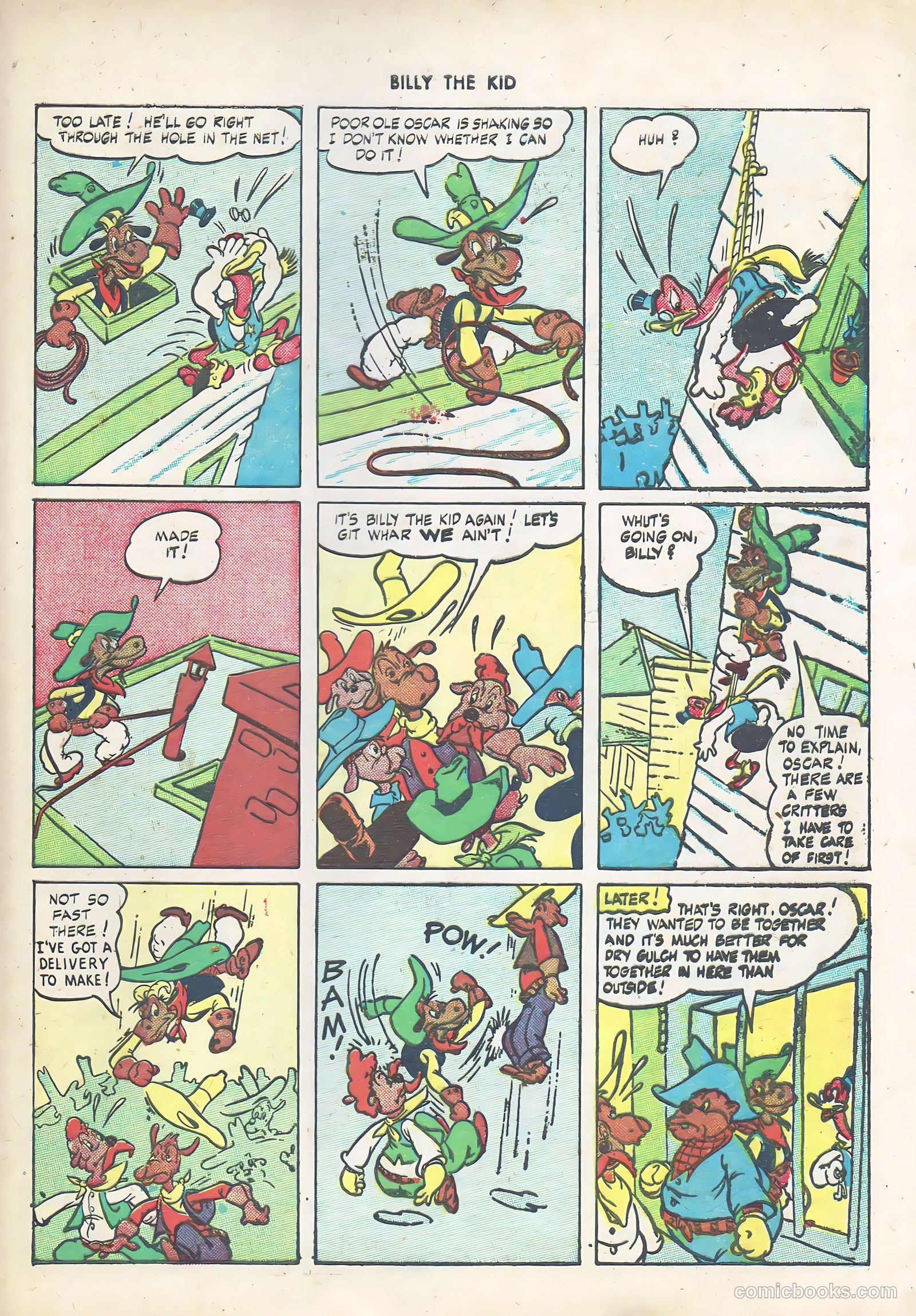 Billy the Kid and Oscar #1 (1945) — page 29 of 36