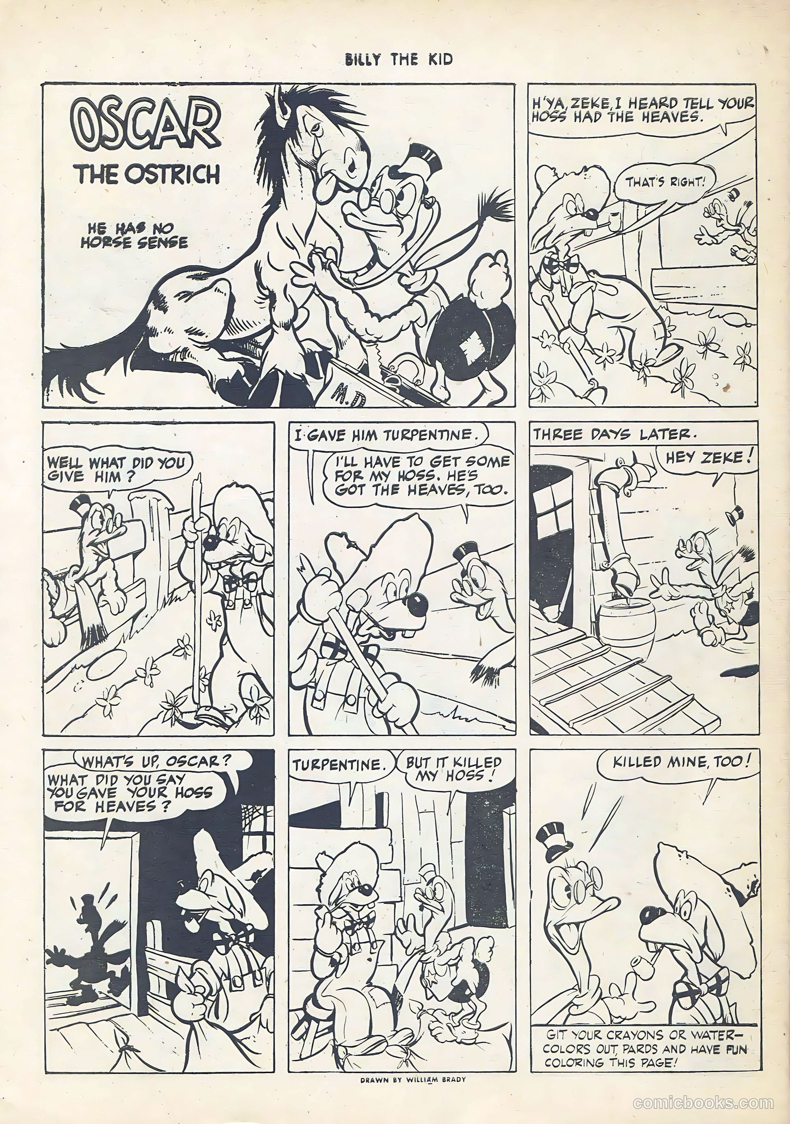 Billy the Kid and Oscar #1 (1945) — page 30 of 36