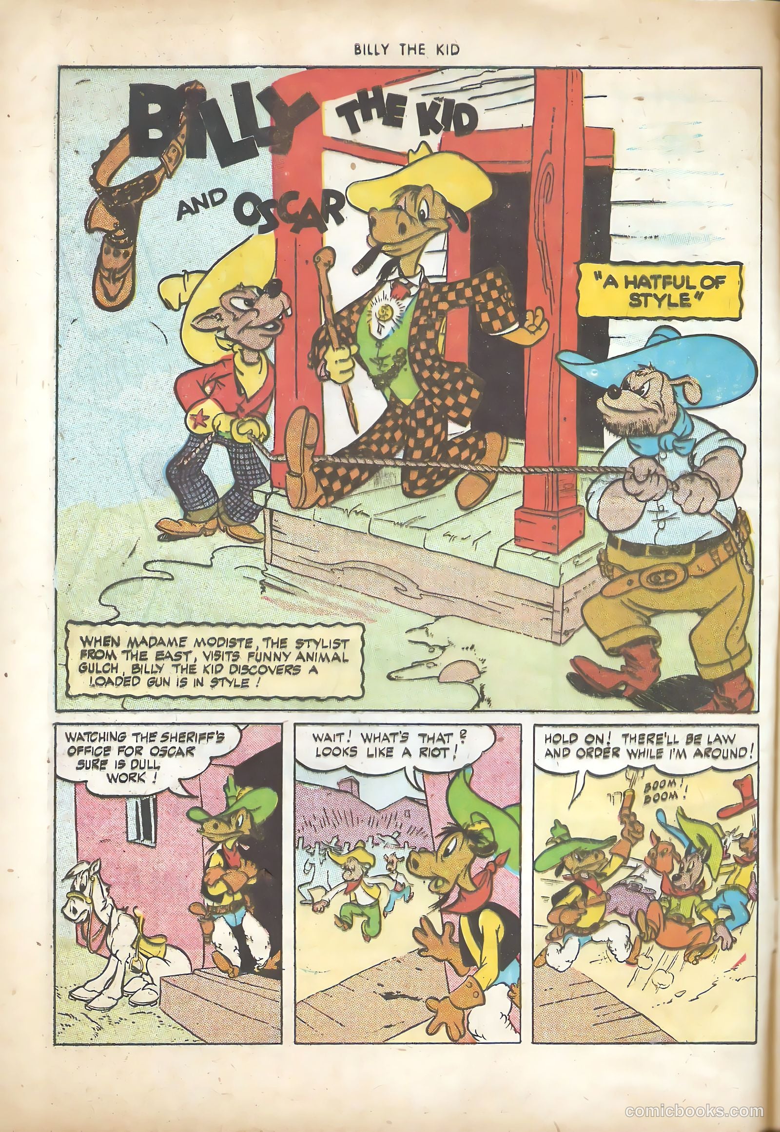 Billy the Kid and Oscar #2 (1946) — page 4 of 36