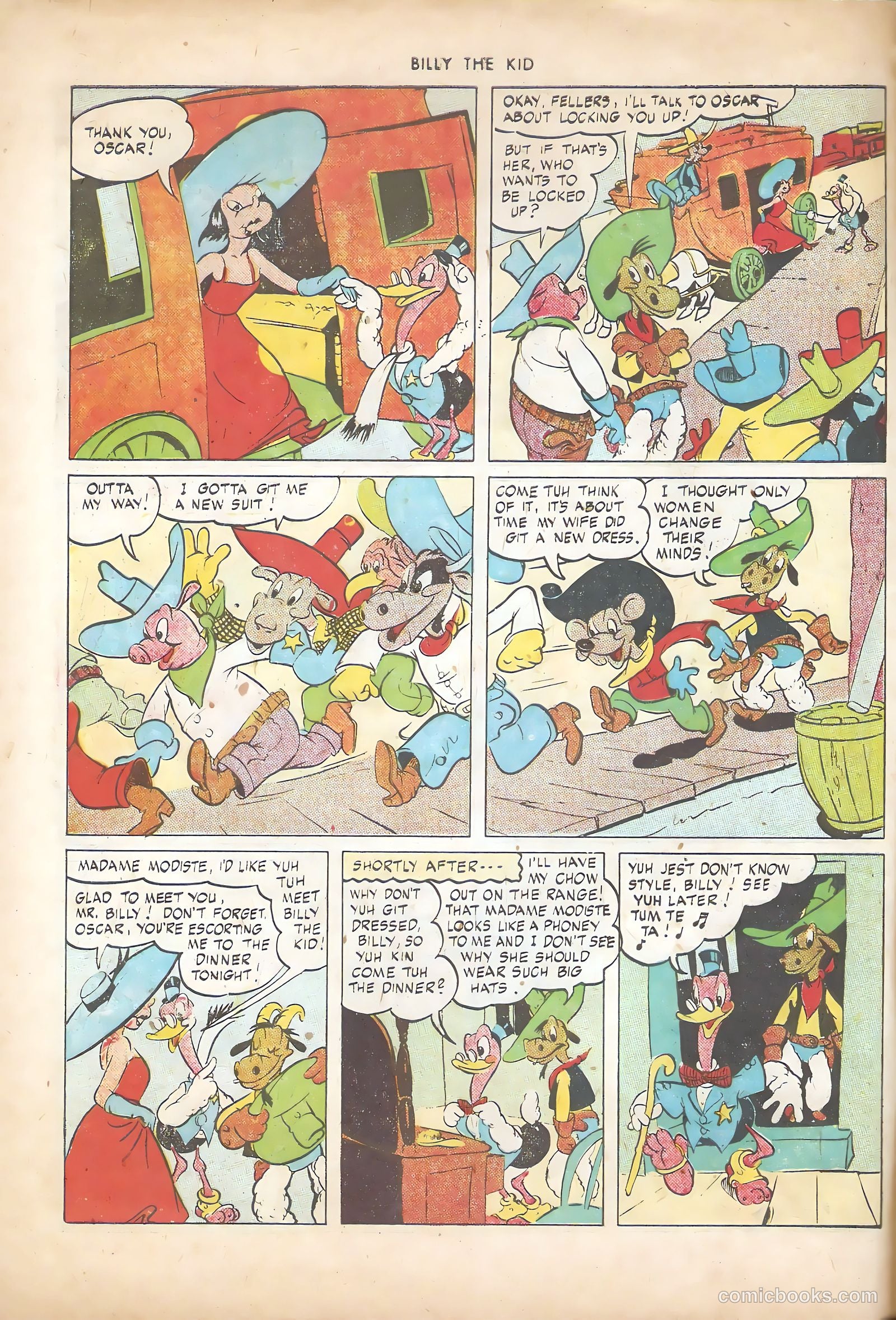 Billy the Kid and Oscar #2 (1946) — page 6 of 36