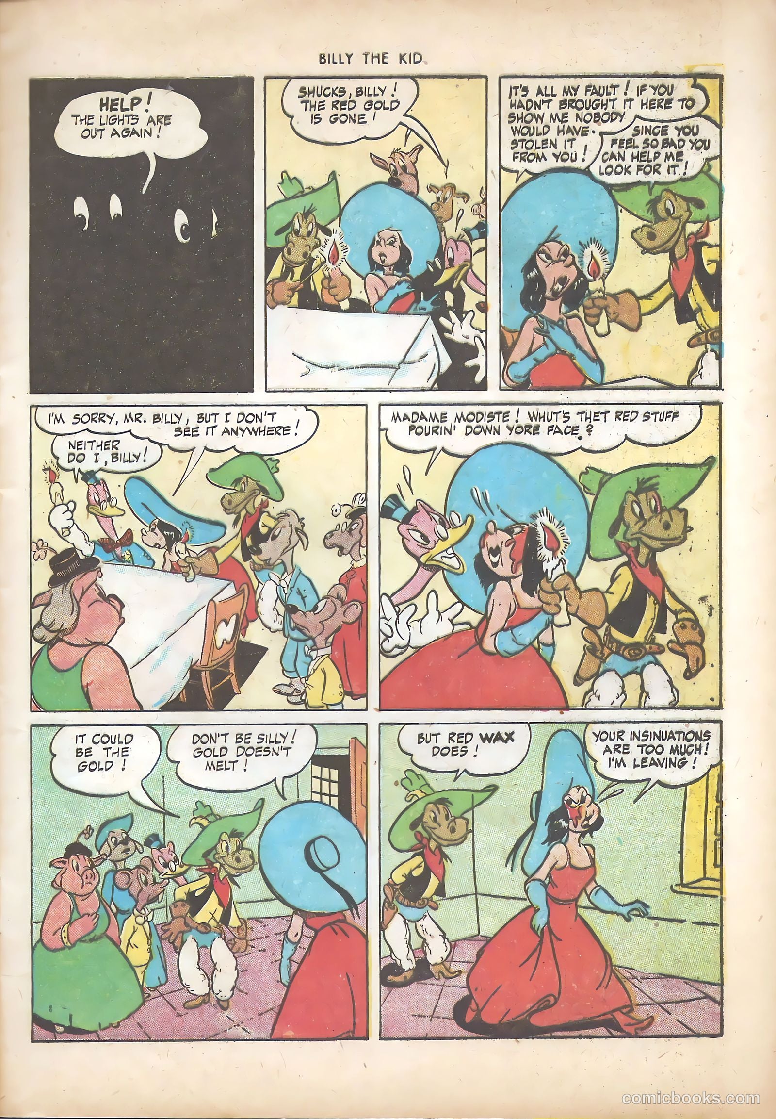 Billy the Kid and Oscar #2 (1946) — page 9 of 36
