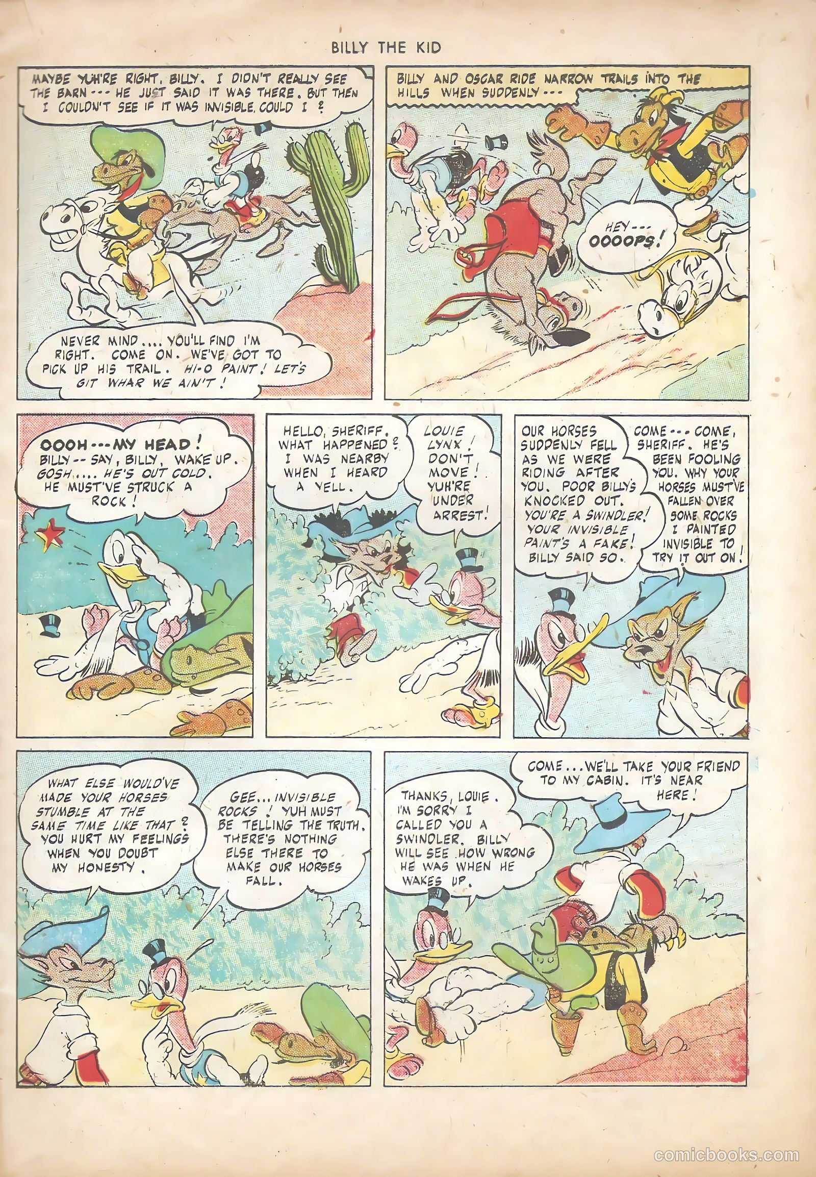 Billy the Kid and Oscar #2 (1946) — page 15 of 36