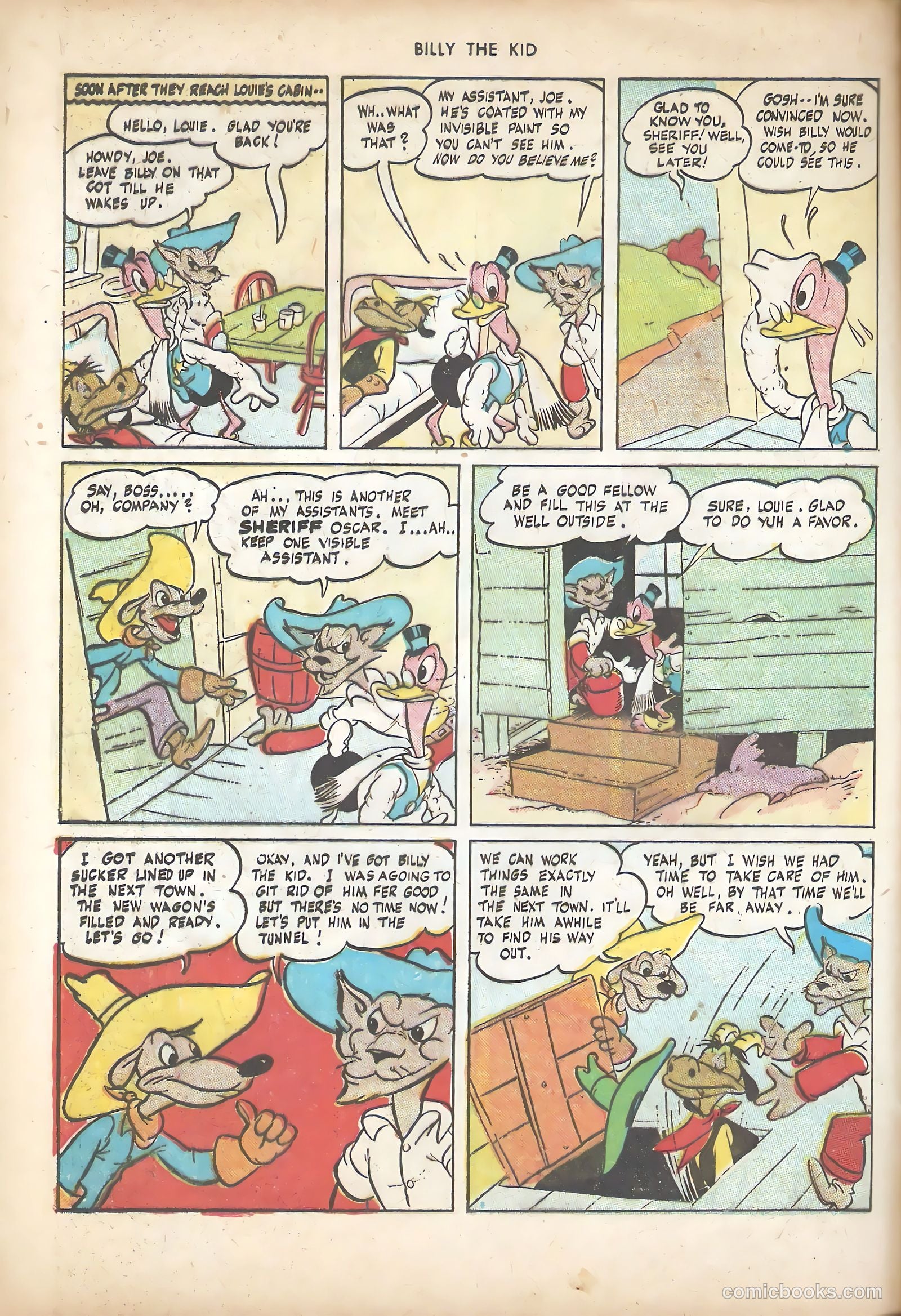 Billy the Kid and Oscar #2 (1946) — page 16 of 36