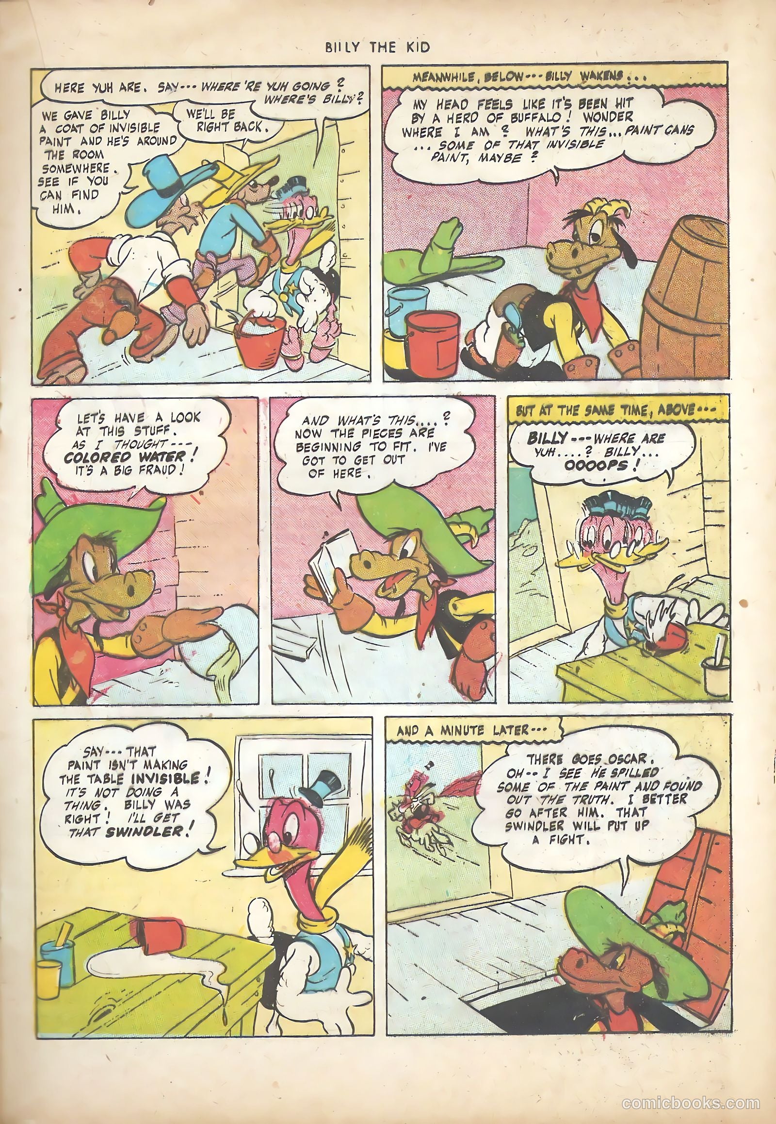 Billy the Kid and Oscar #2 (1946) — page 17 of 36