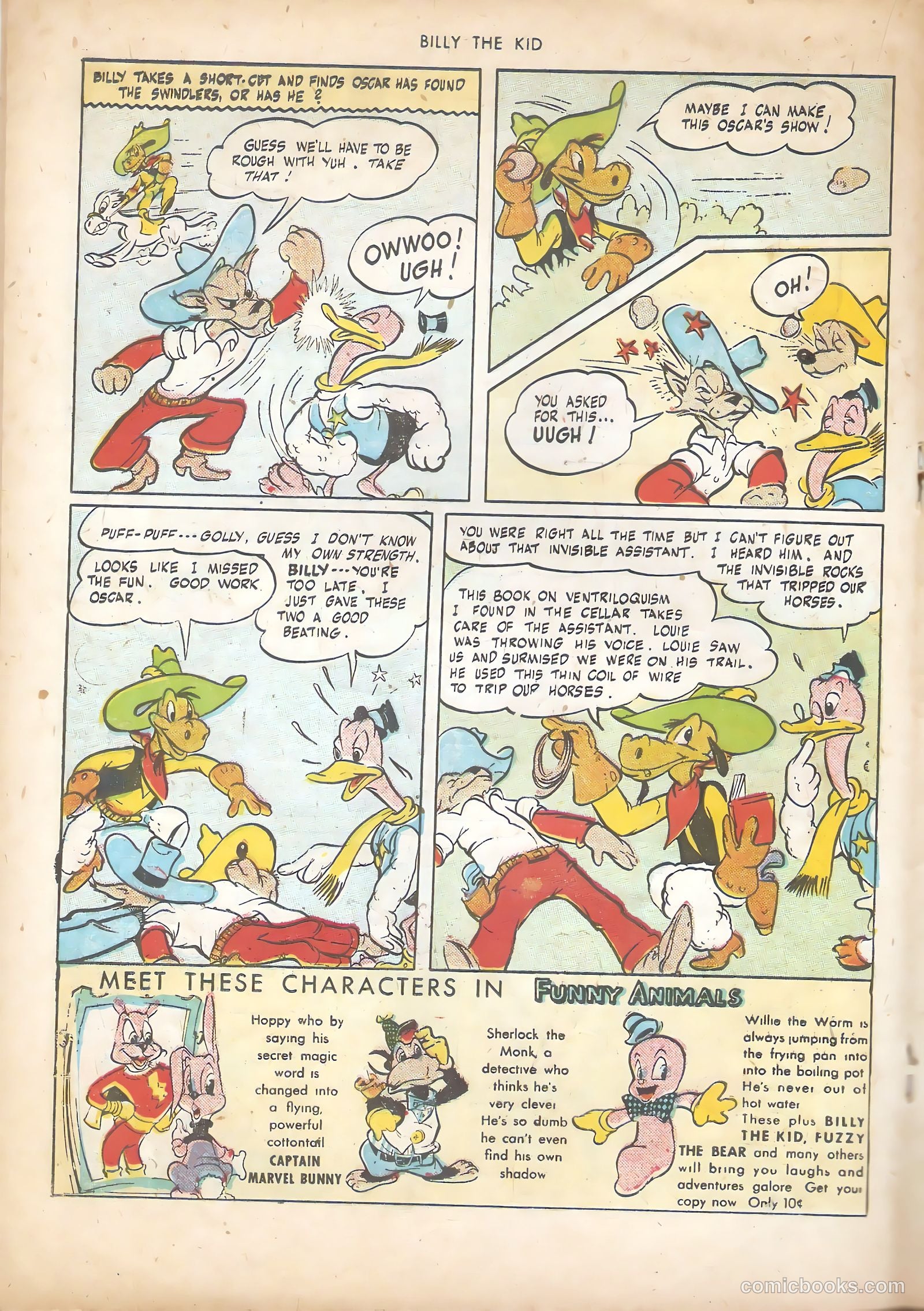 Billy the Kid and Oscar #2 (1946) — page 18 of 36