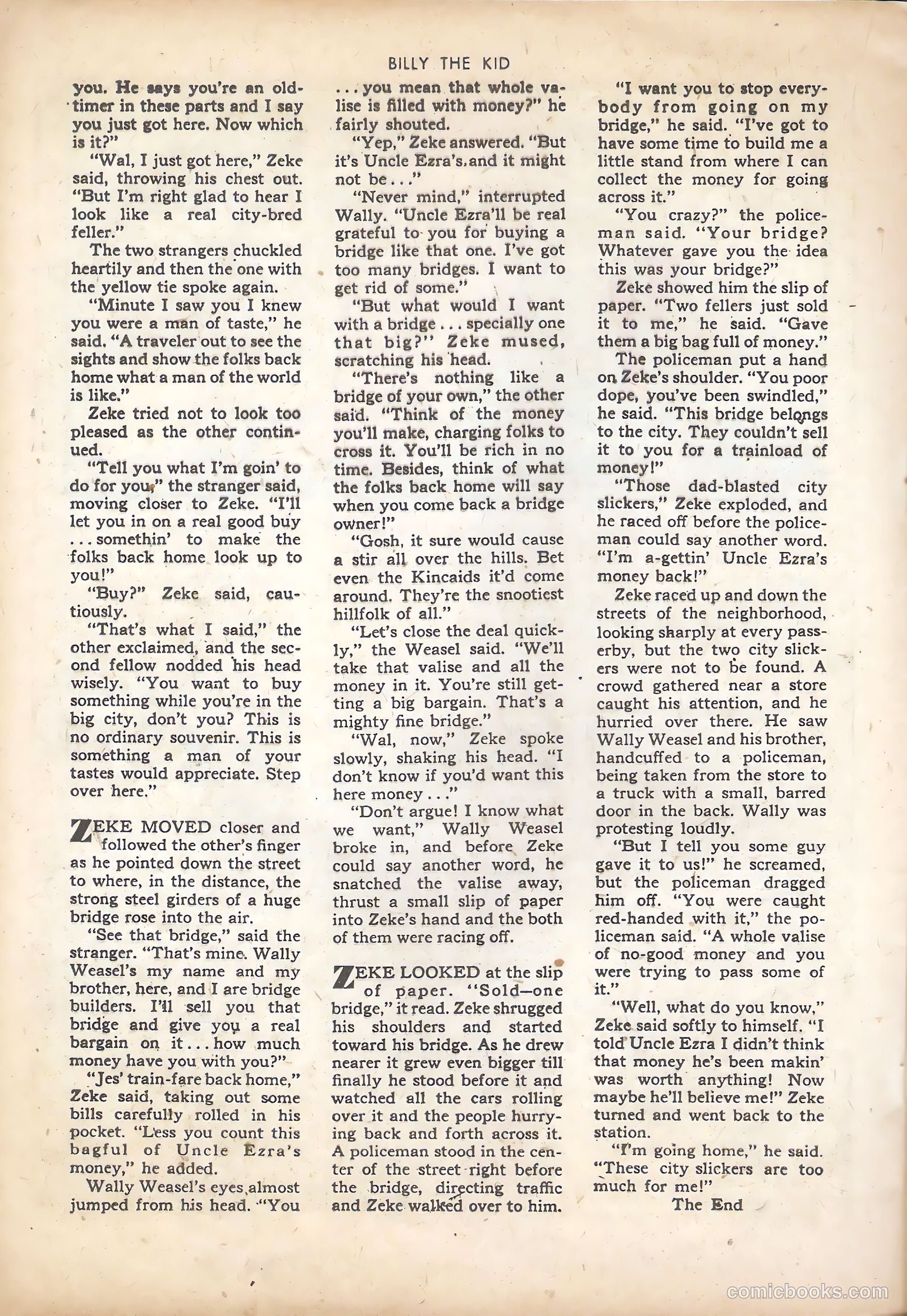Billy the Kid and Oscar #2 (1946) — page 20 of 36