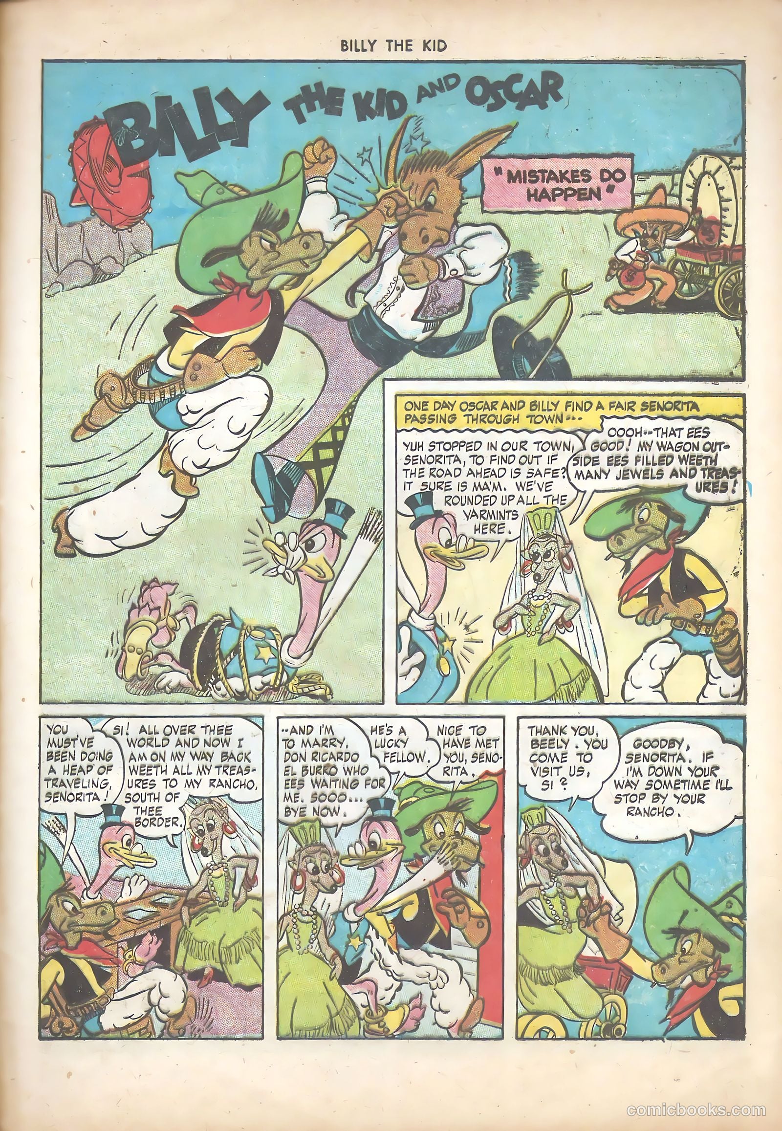 Billy the Kid and Oscar #2 (1946) — page 25 of 36