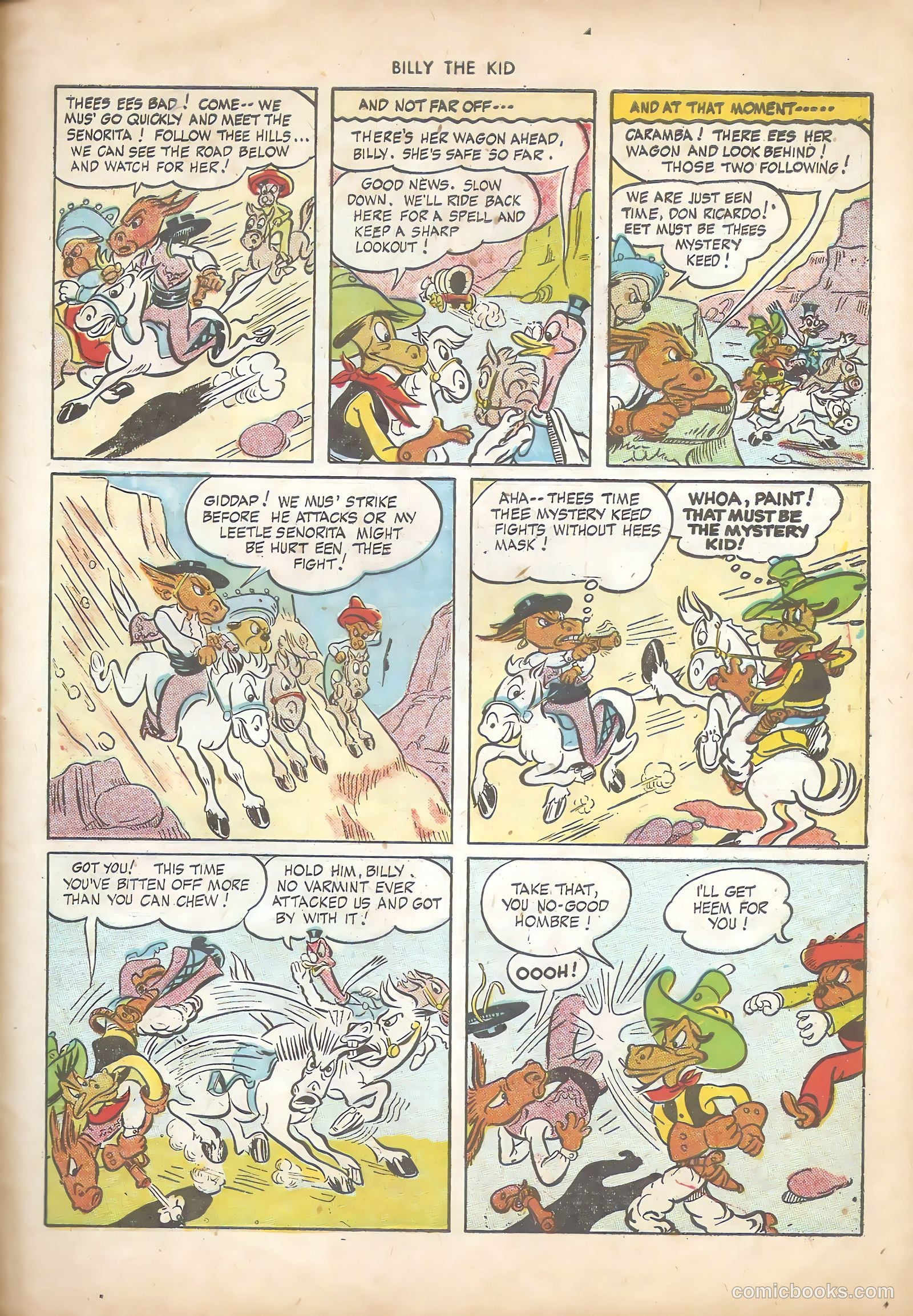 Billy the Kid and Oscar #2 (1946) — page 27 of 36