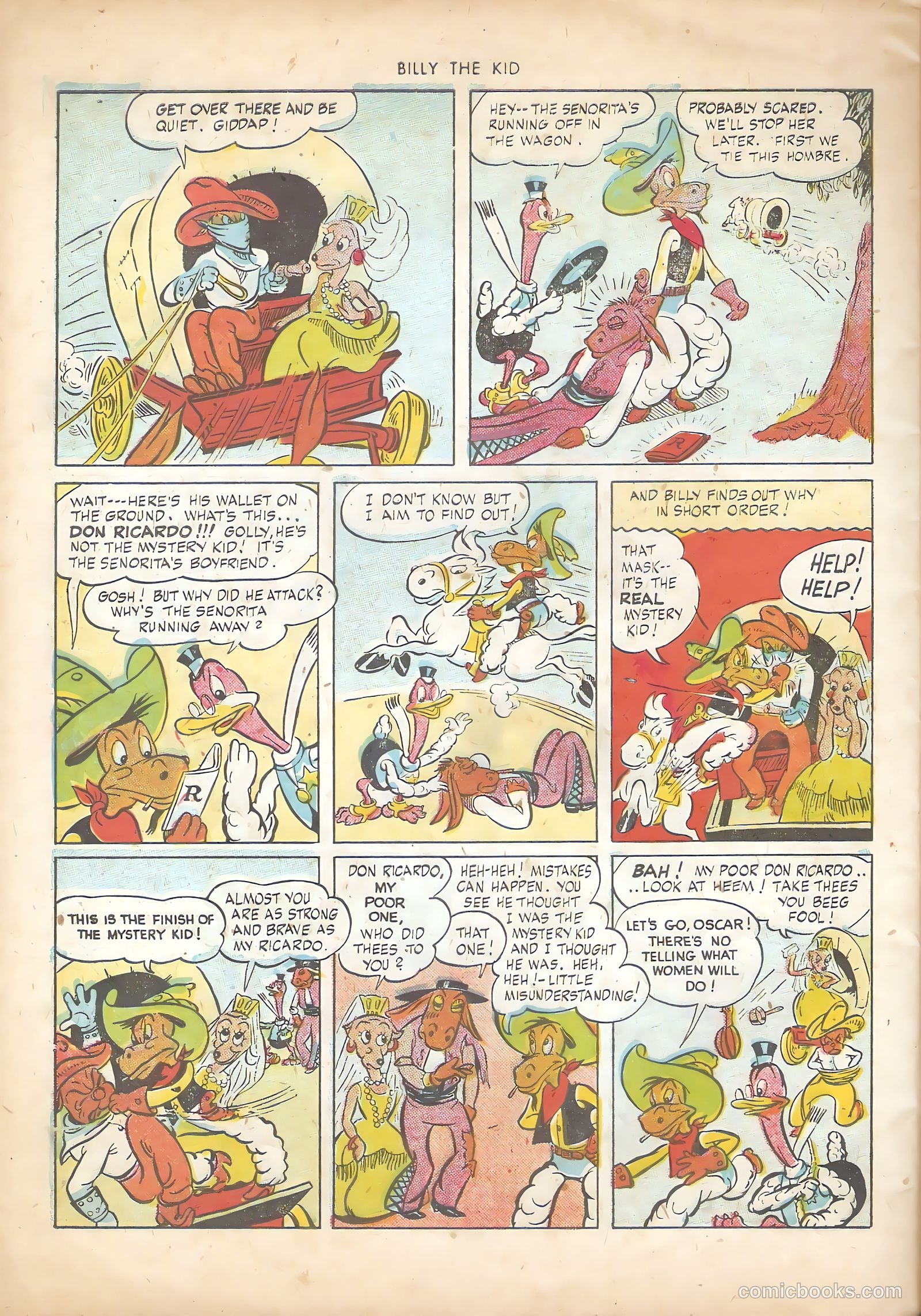 Billy the Kid and Oscar #2 (1946) — page 30 of 36
