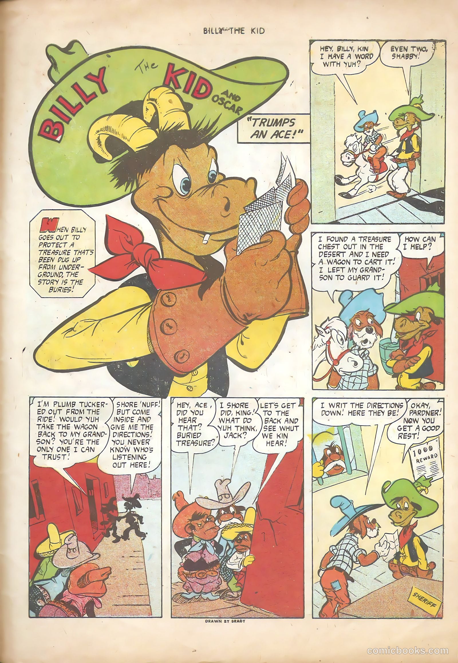 Billy the Kid and Oscar #2 (1946) — page 31 of 36