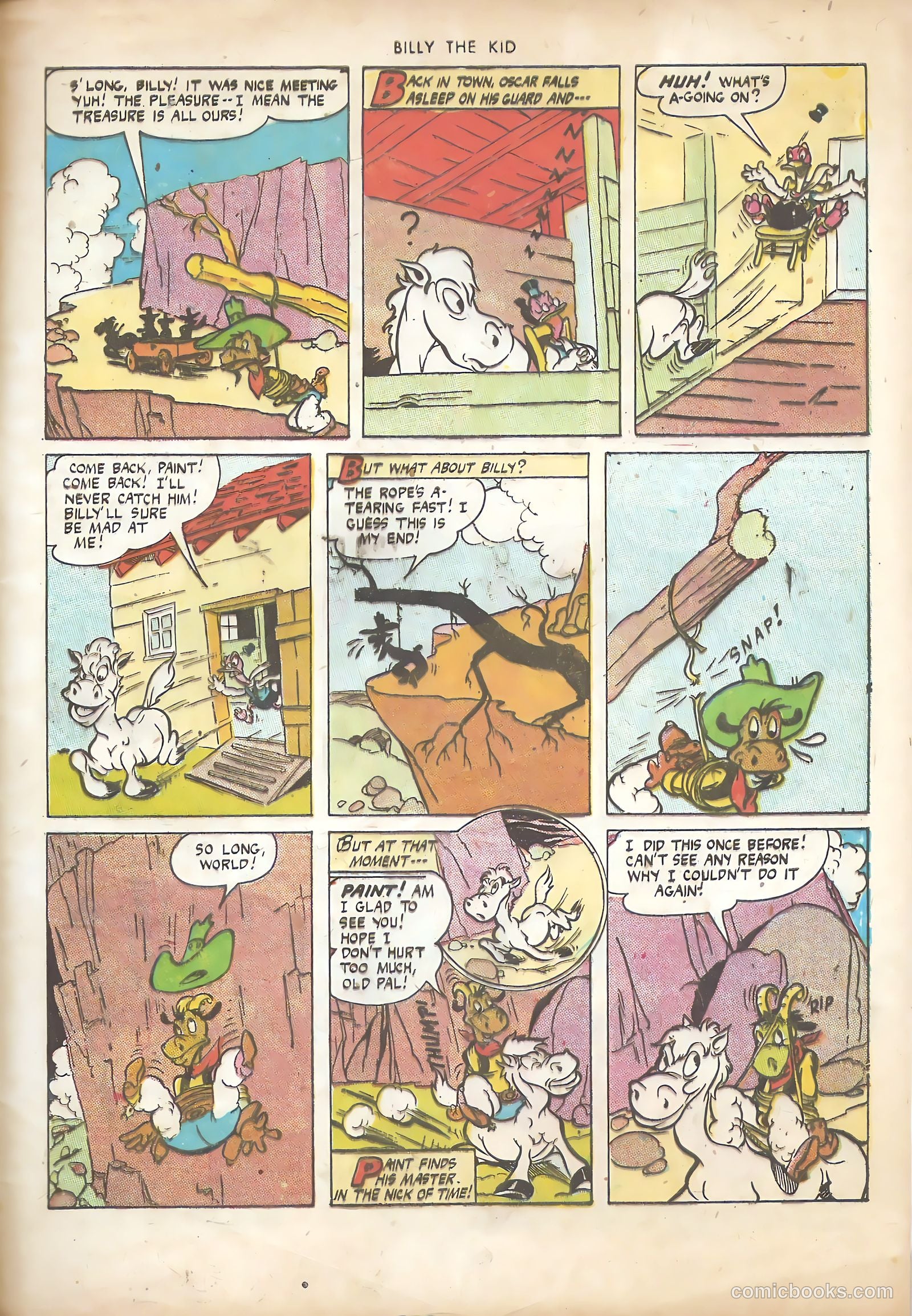 Billy the Kid and Oscar #2 (1946) — page 33 of 36
