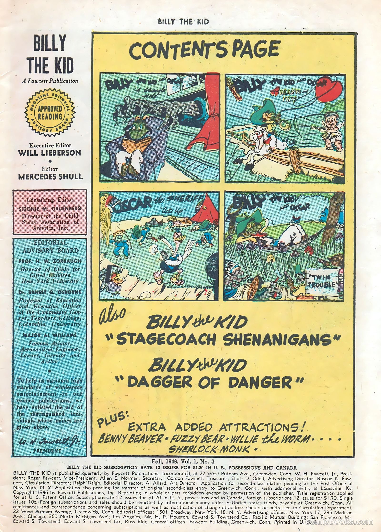 Billy the Kid and Oscar #3 (1946) — page 3 of 52