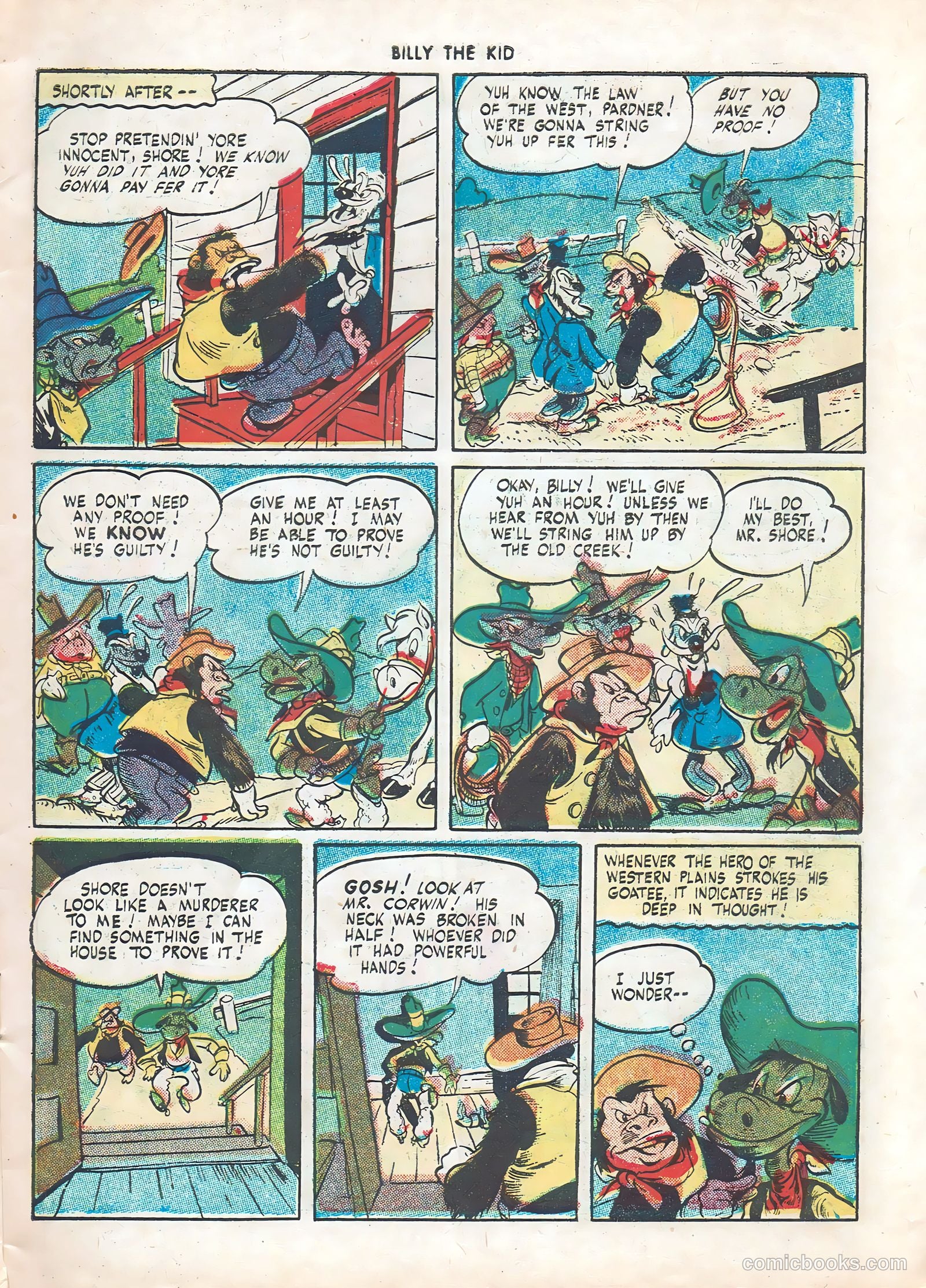 Billy the Kid and Oscar #3 (1946) — page 7 of 52