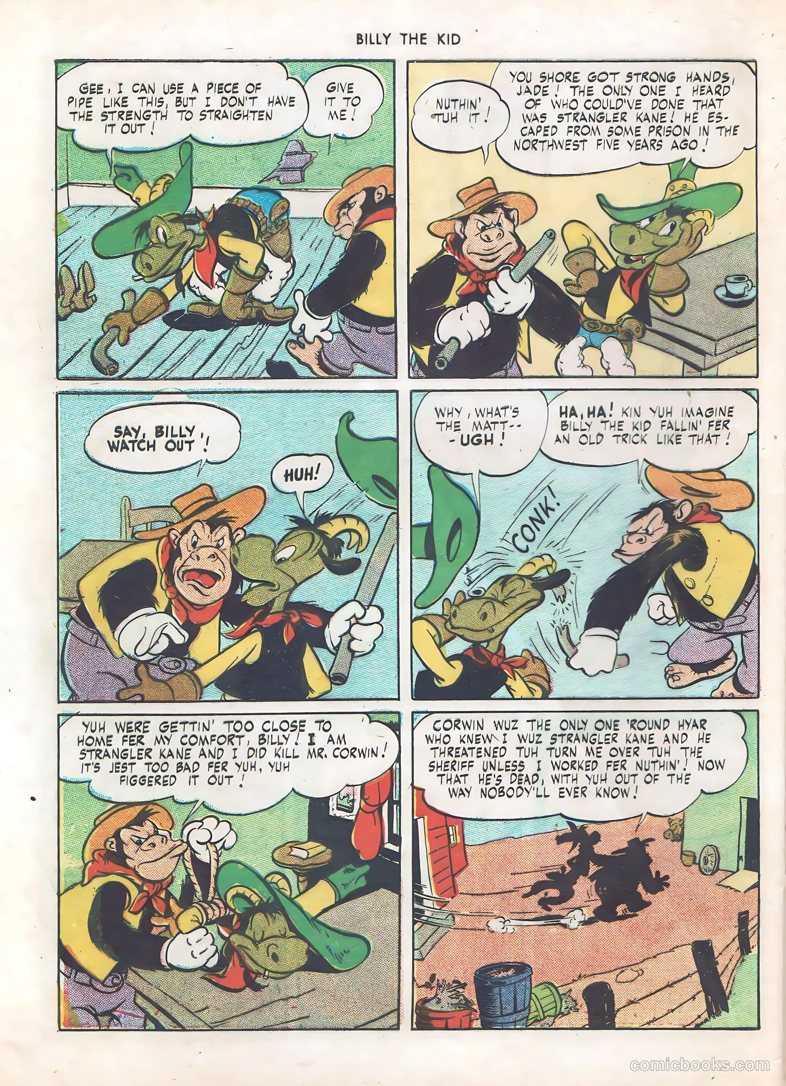 Billy the Kid and Oscar #3 (1946) — page 8 of 52