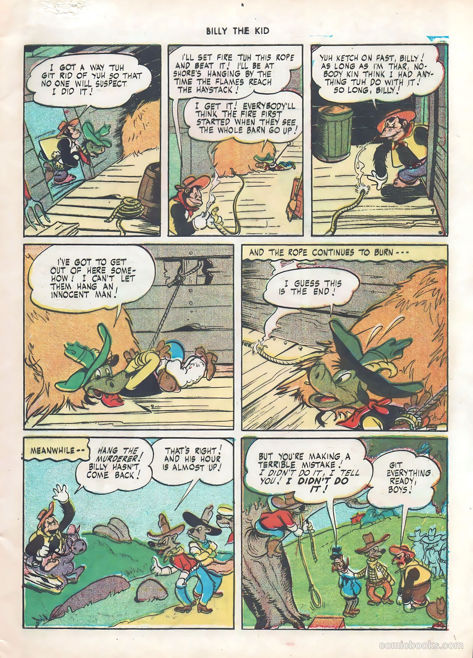 Billy the Kid and Oscar #3 (1946) — page 9 of 52