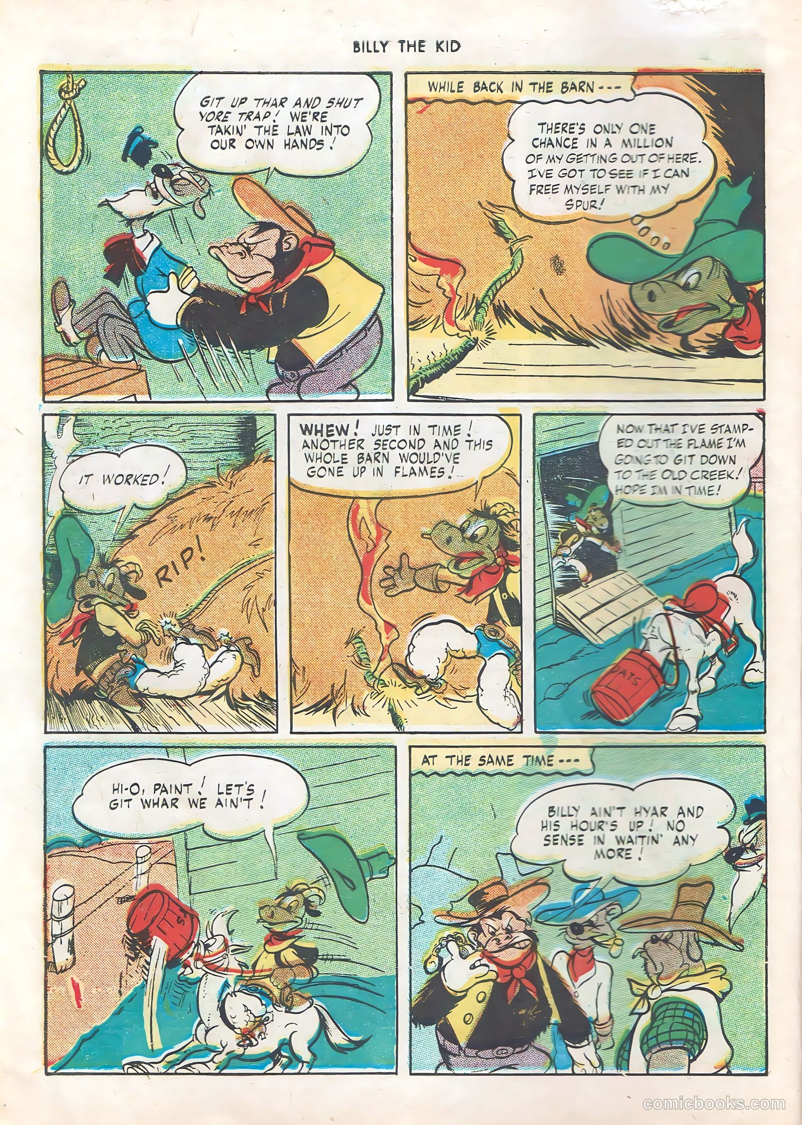 Billy the Kid and Oscar #3 (1946) — page 10 of 52
