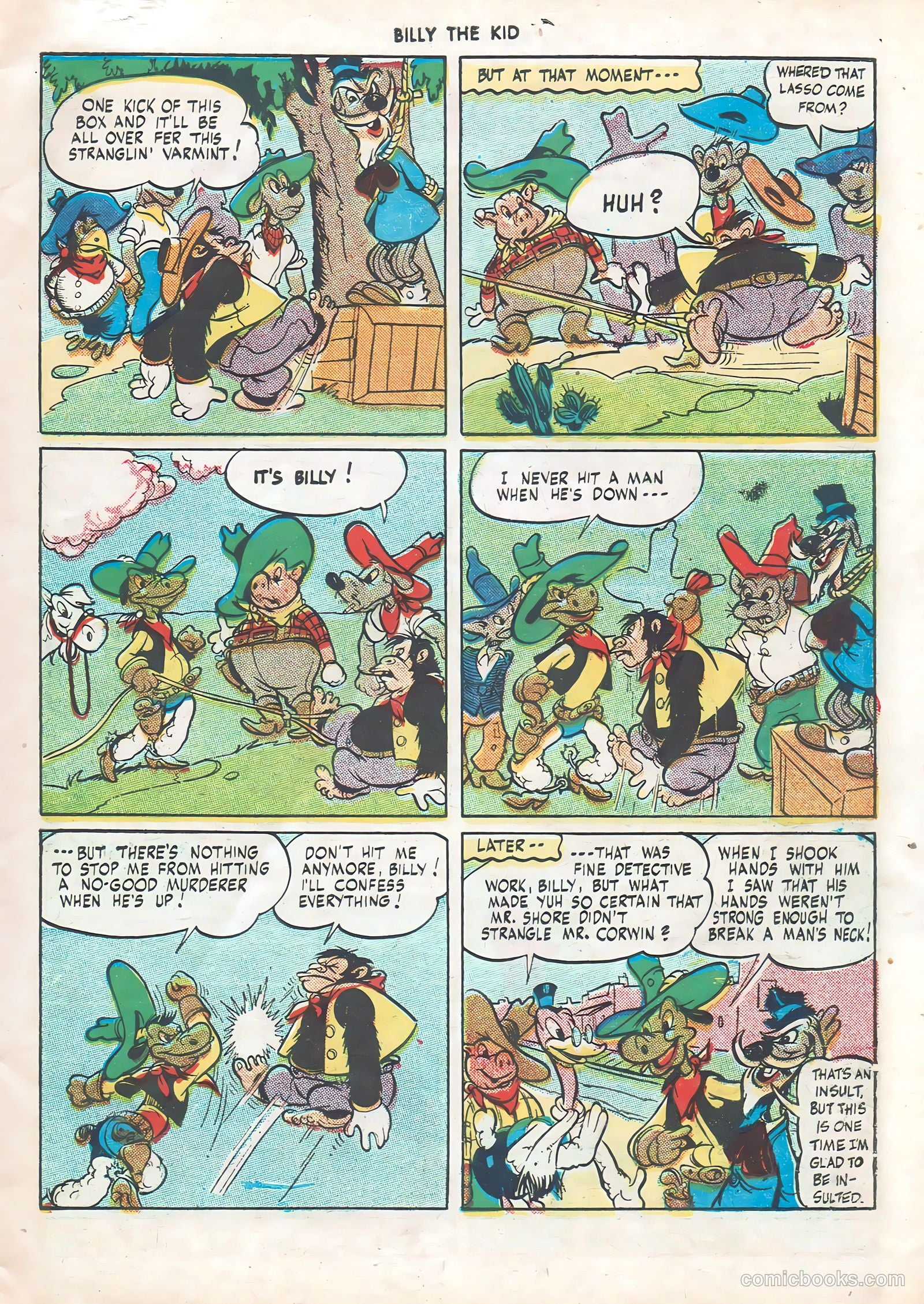 Billy the Kid and Oscar #3 (1946) — page 11 of 52