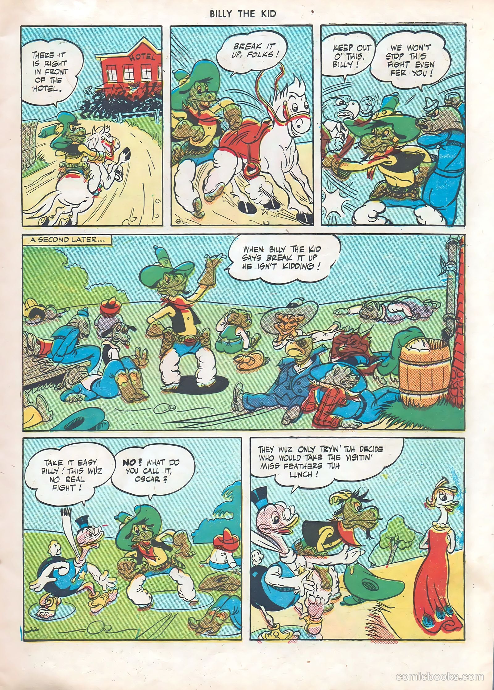 Billy the Kid and Oscar #3 (1946) — page 15 of 52