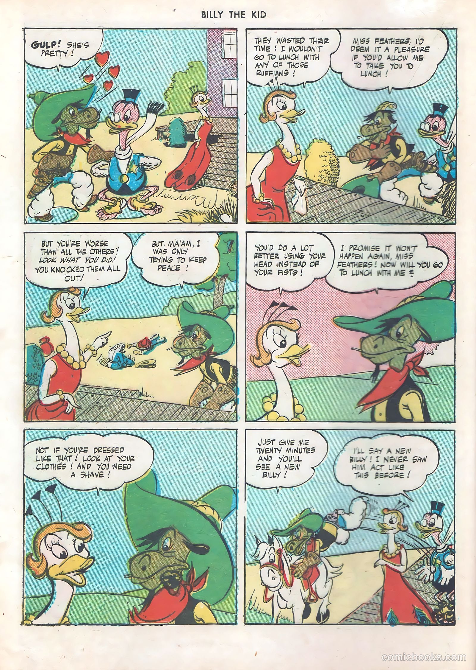 Billy the Kid and Oscar #3 (1946) — page 16 of 52