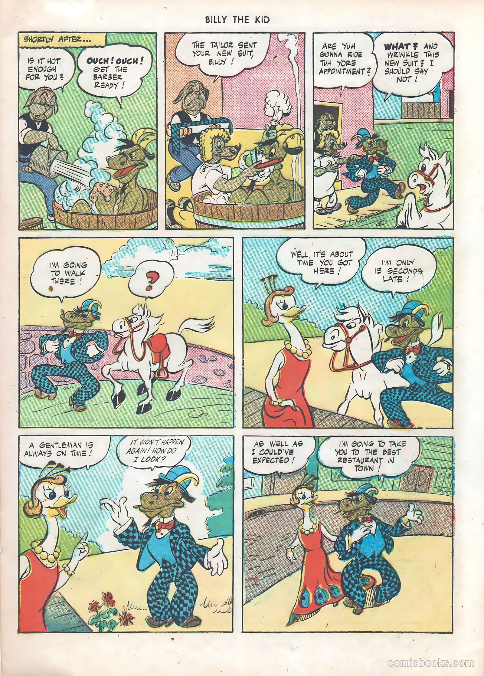 Billy the Kid and Oscar #3 (1946) — page 17 of 52