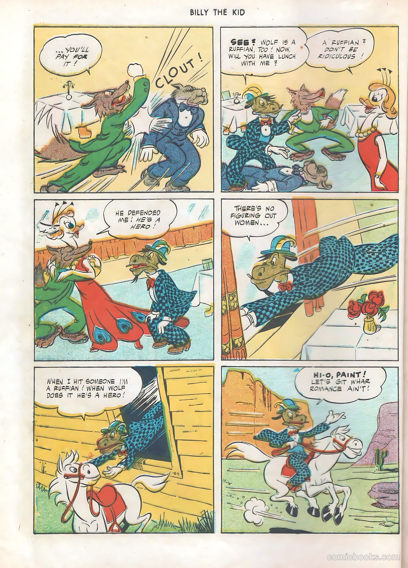 Billy the Kid and Oscar #3 (1946) — page 20 of 52