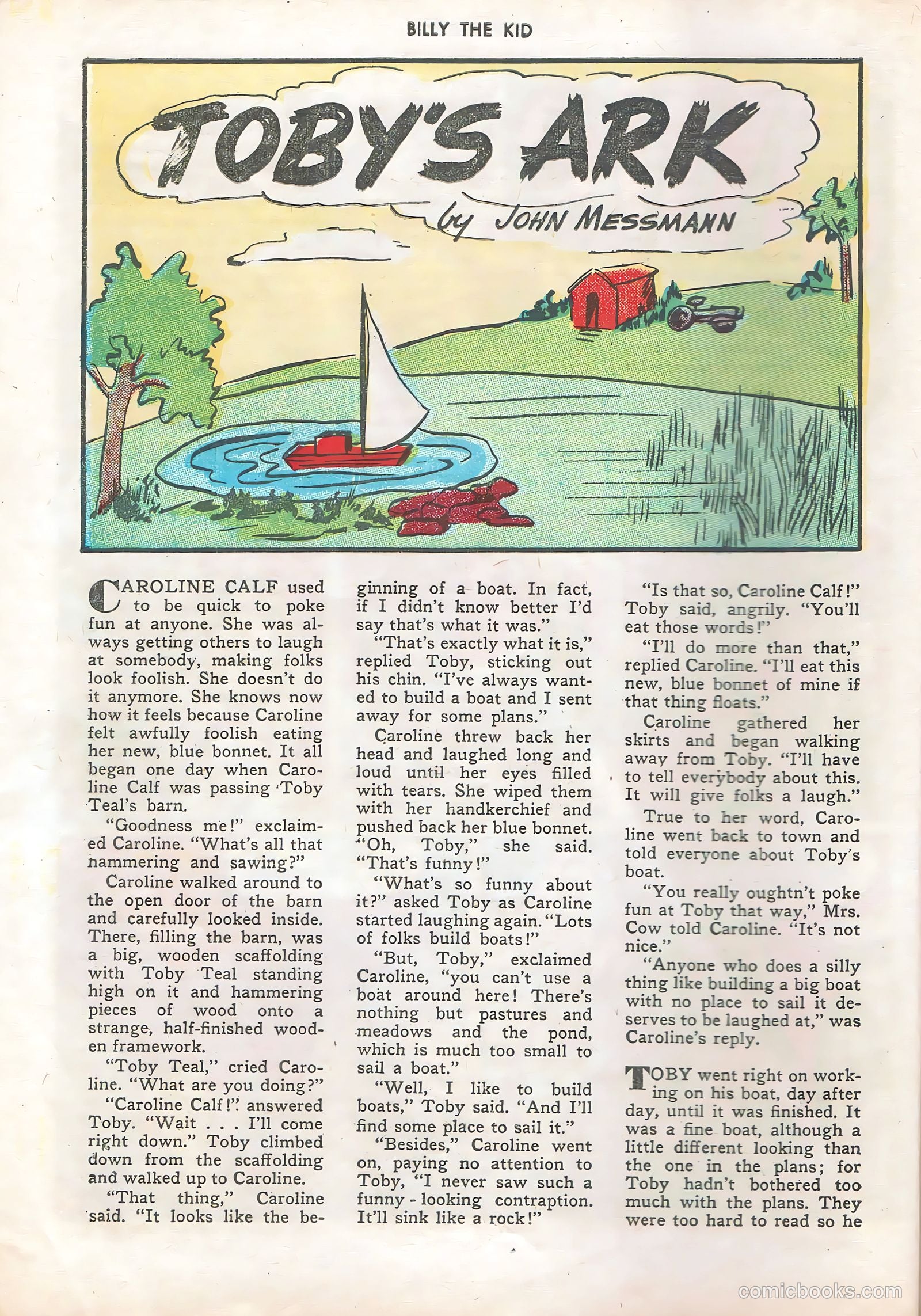 Billy the Kid and Oscar #3 (1946) — page 22 of 52