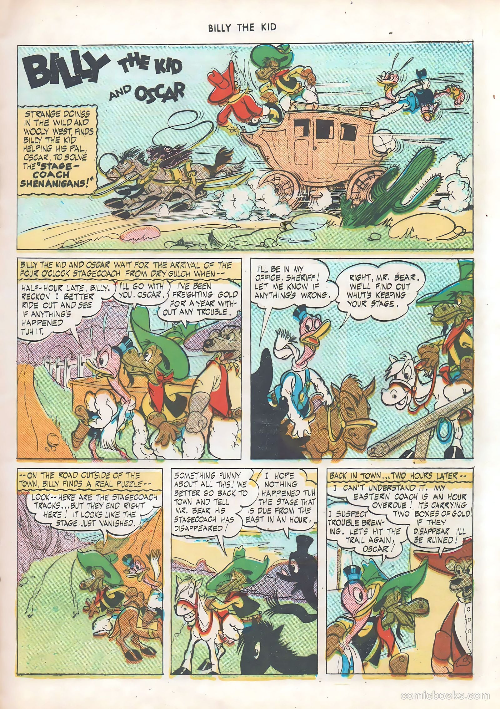 Billy the Kid and Oscar #3 (1946) — page 25 of 52