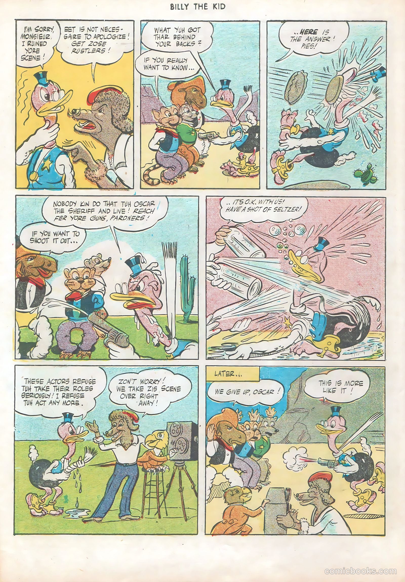 Billy the Kid and Oscar #3 (1946) — page 34 of 52
