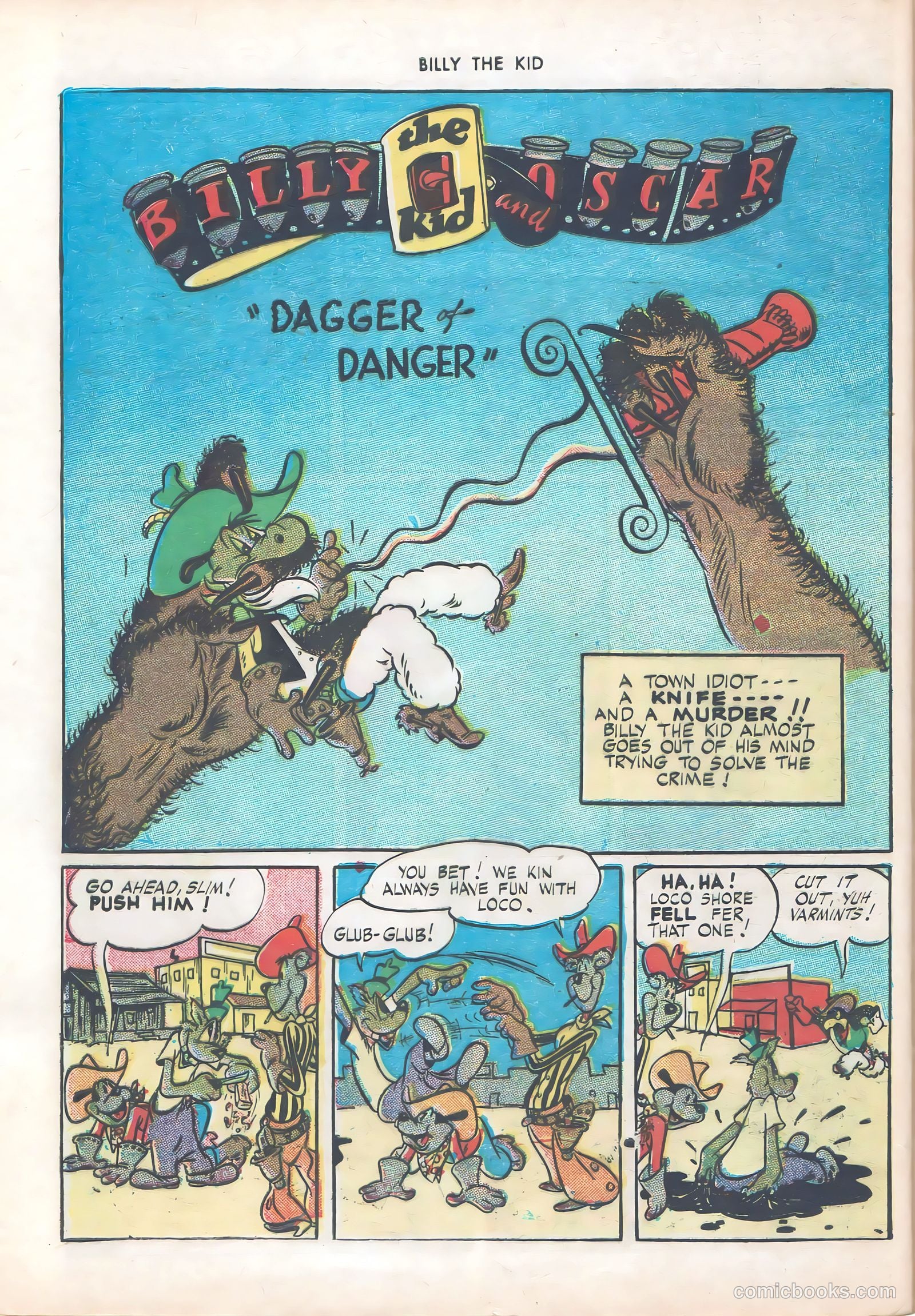 Billy the Kid and Oscar #3 (1946) — page 44 of 52