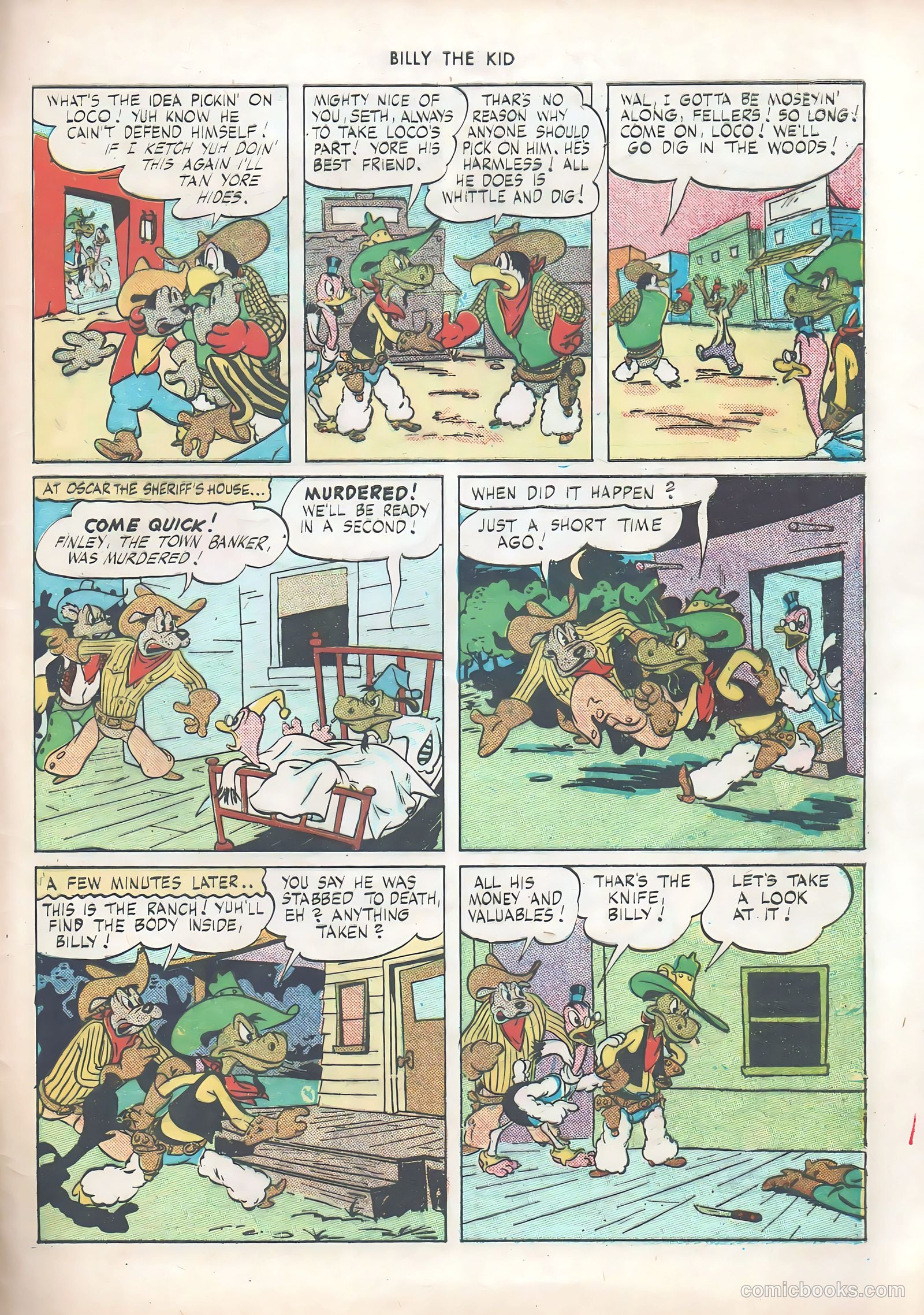Billy the Kid and Oscar #3 (1946) — page 45 of 52