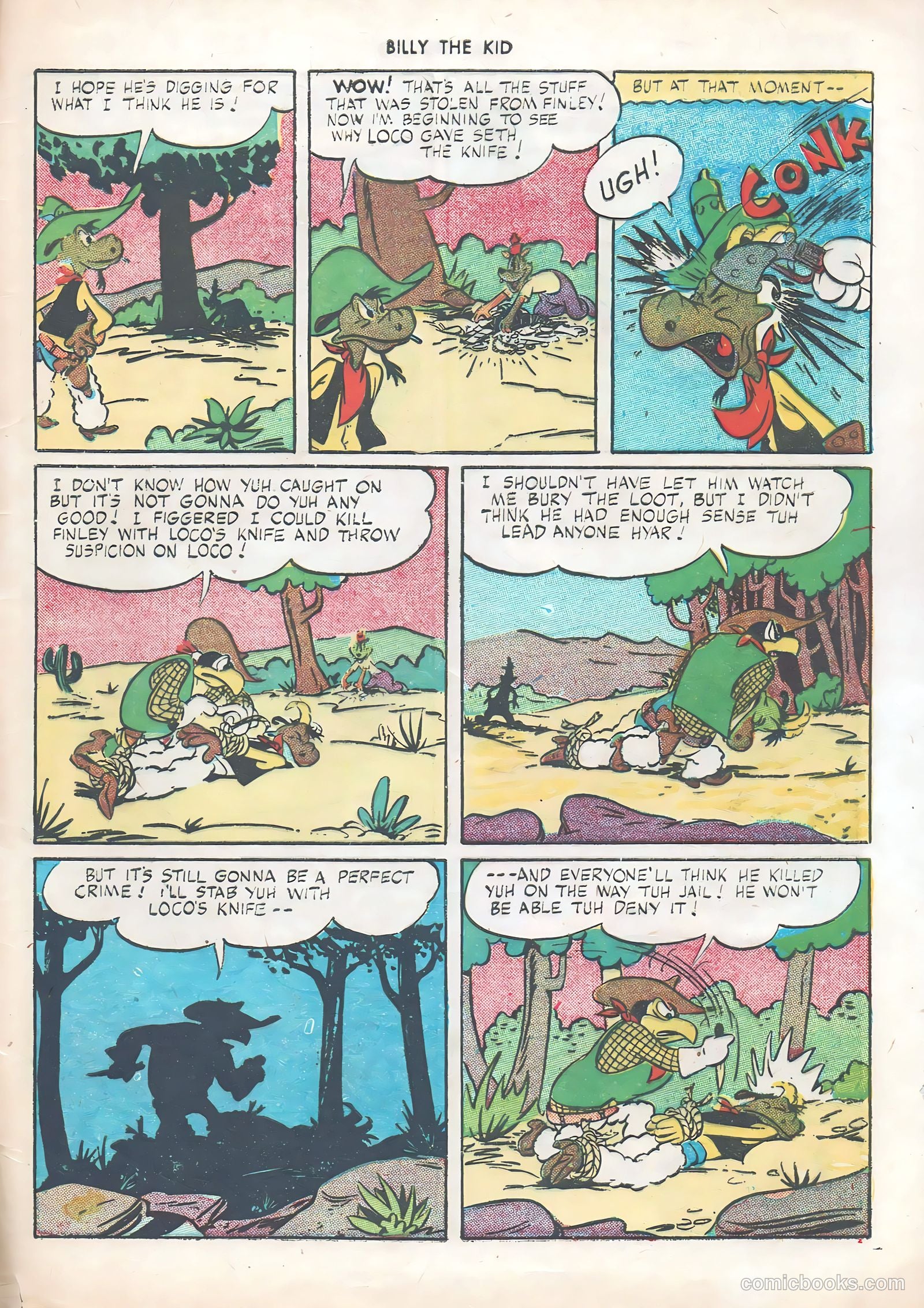 Billy the Kid and Oscar #3 (1946) — page 49 of 52