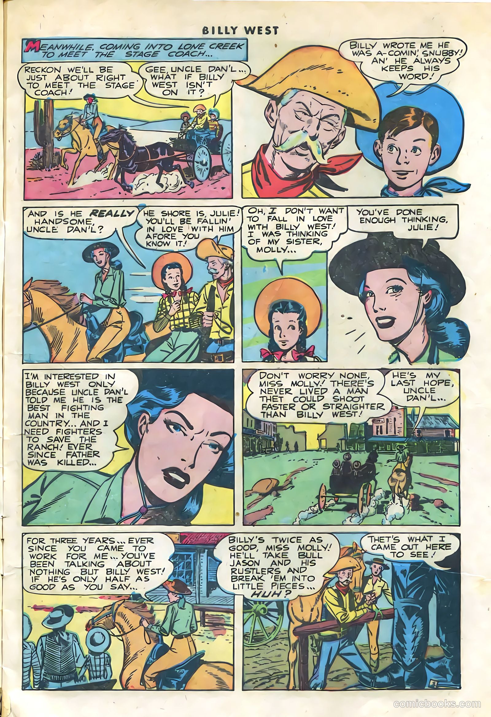 Billy West #1 (1949) — page 5 of 36