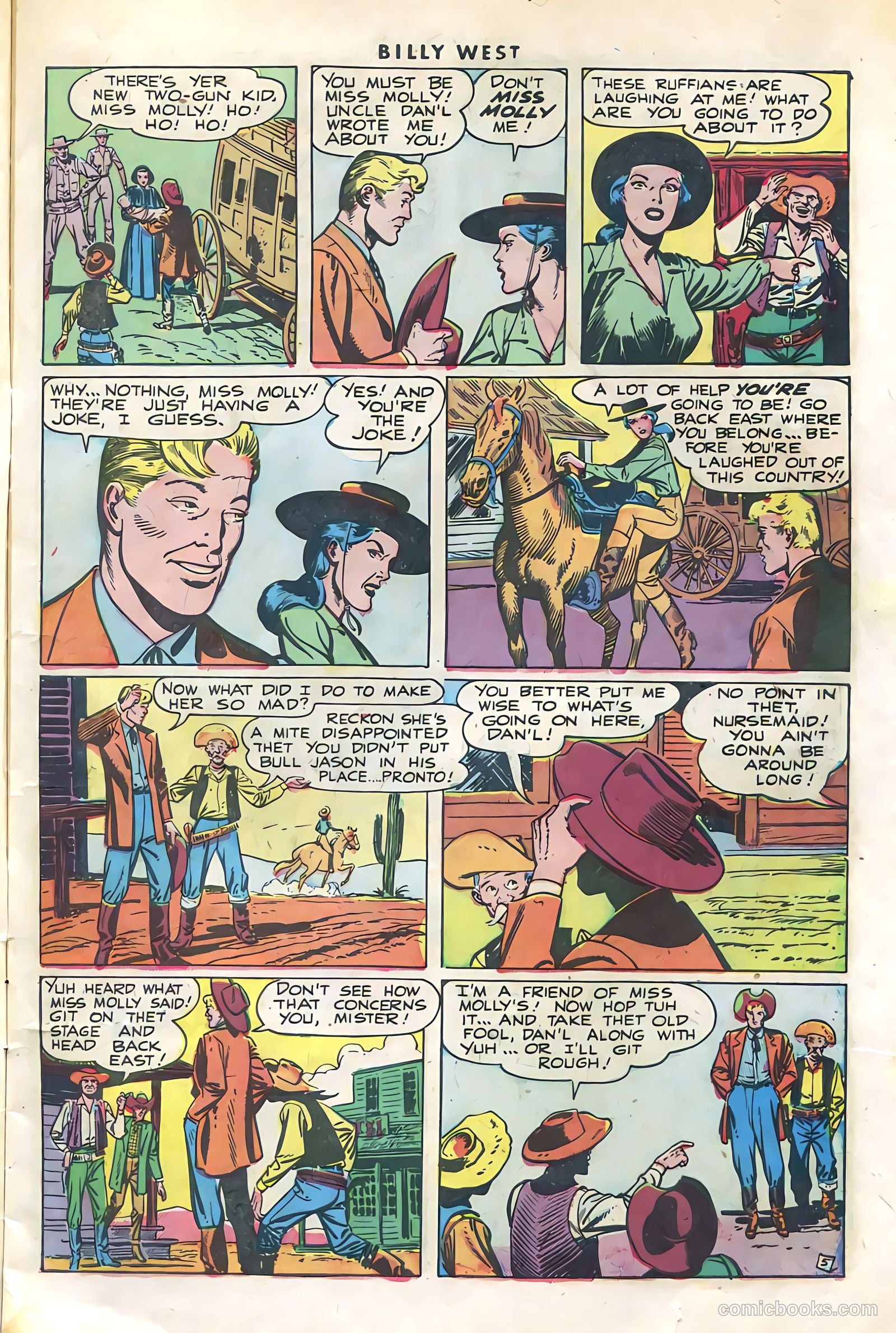 Billy West #1 (1949) — page 7 of 36