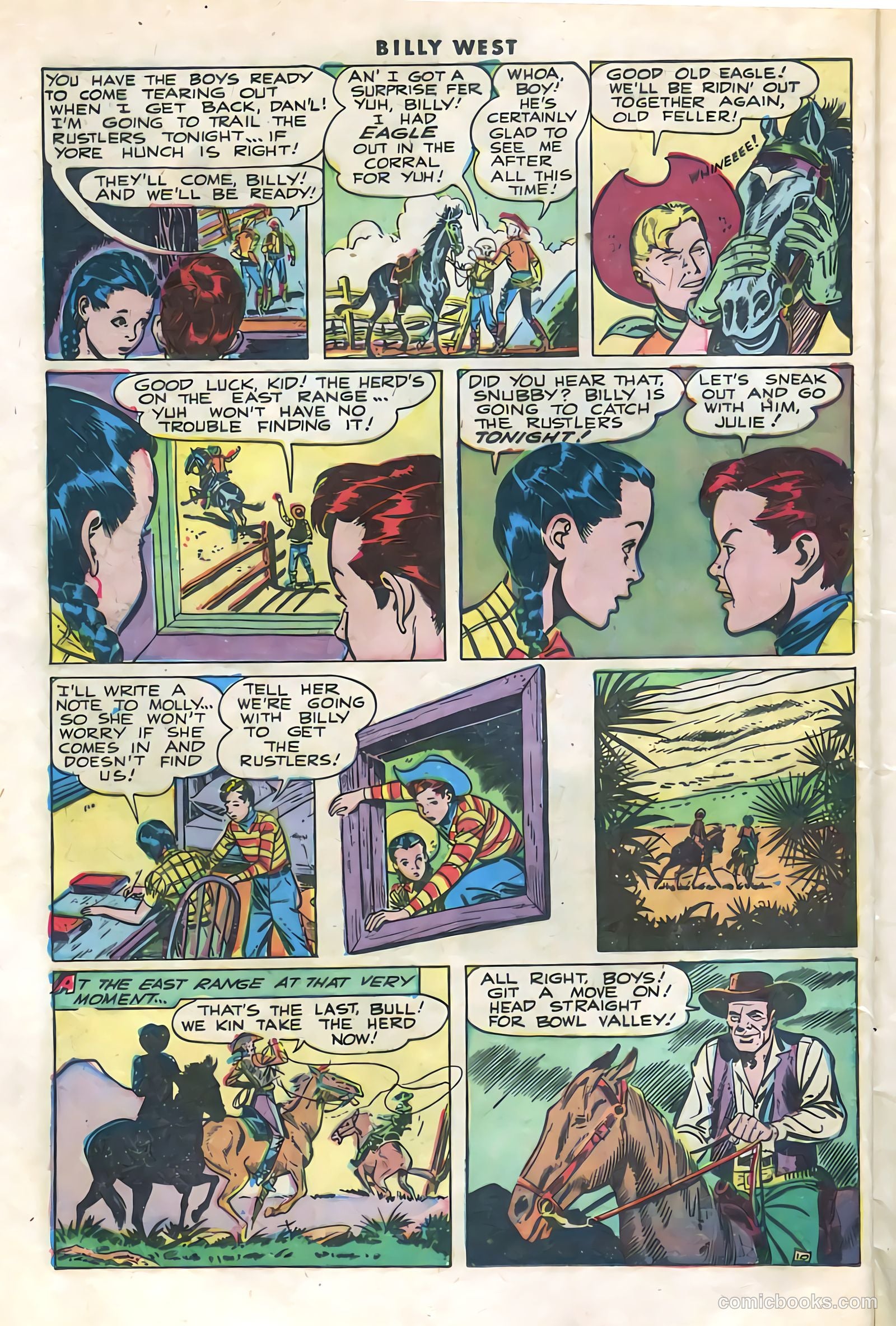 Billy West #1 (1949) — page 12 of 36