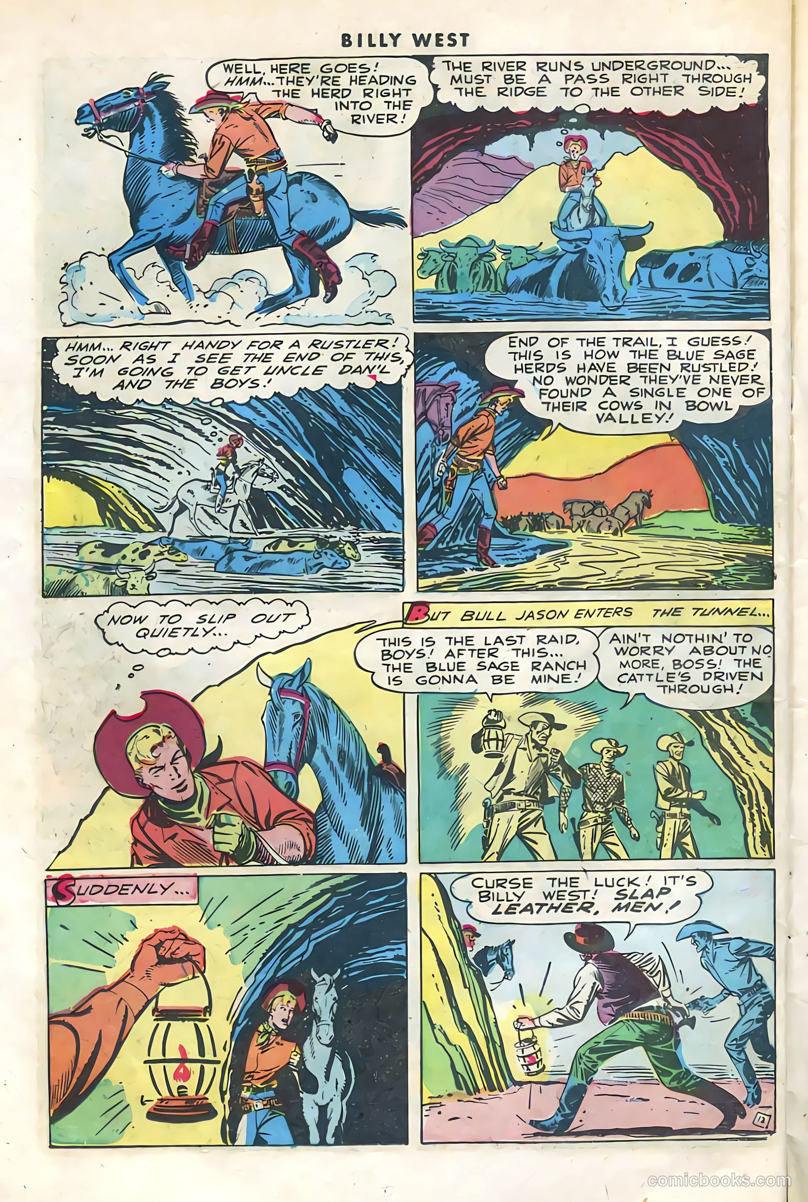 Billy West #1 (1949) — page 14 of 36