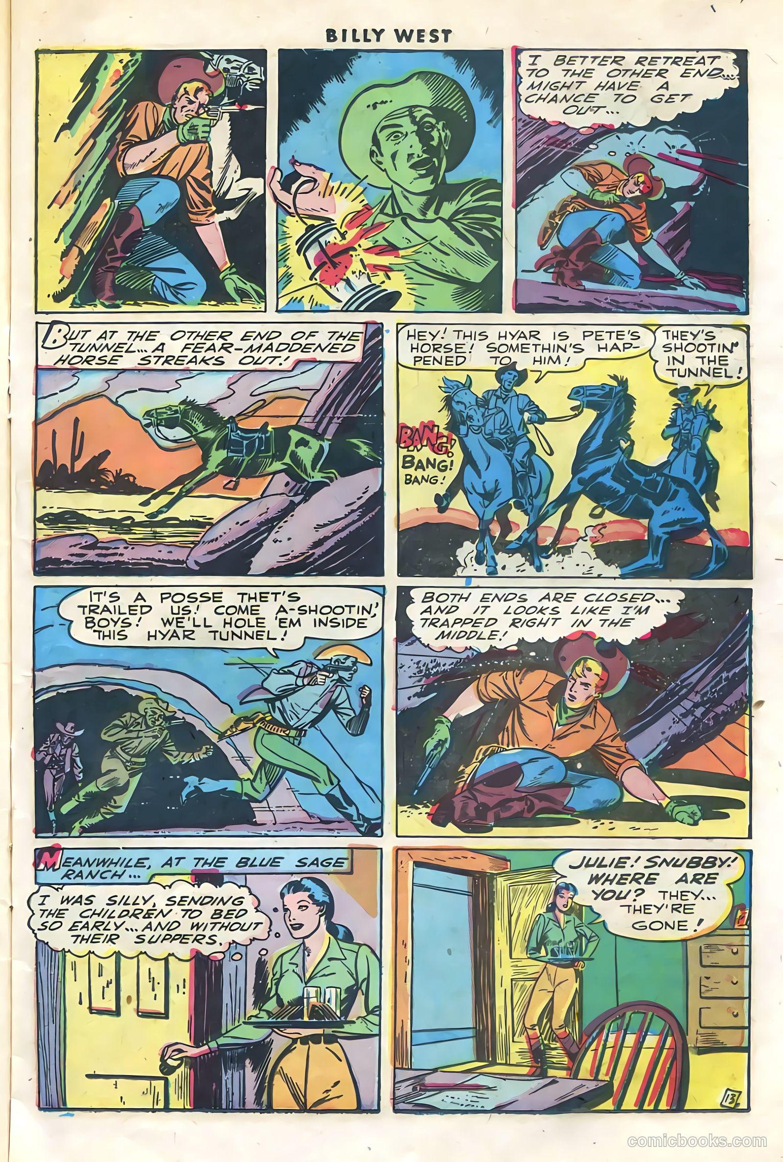 Billy West #1 (1949) — page 15 of 36