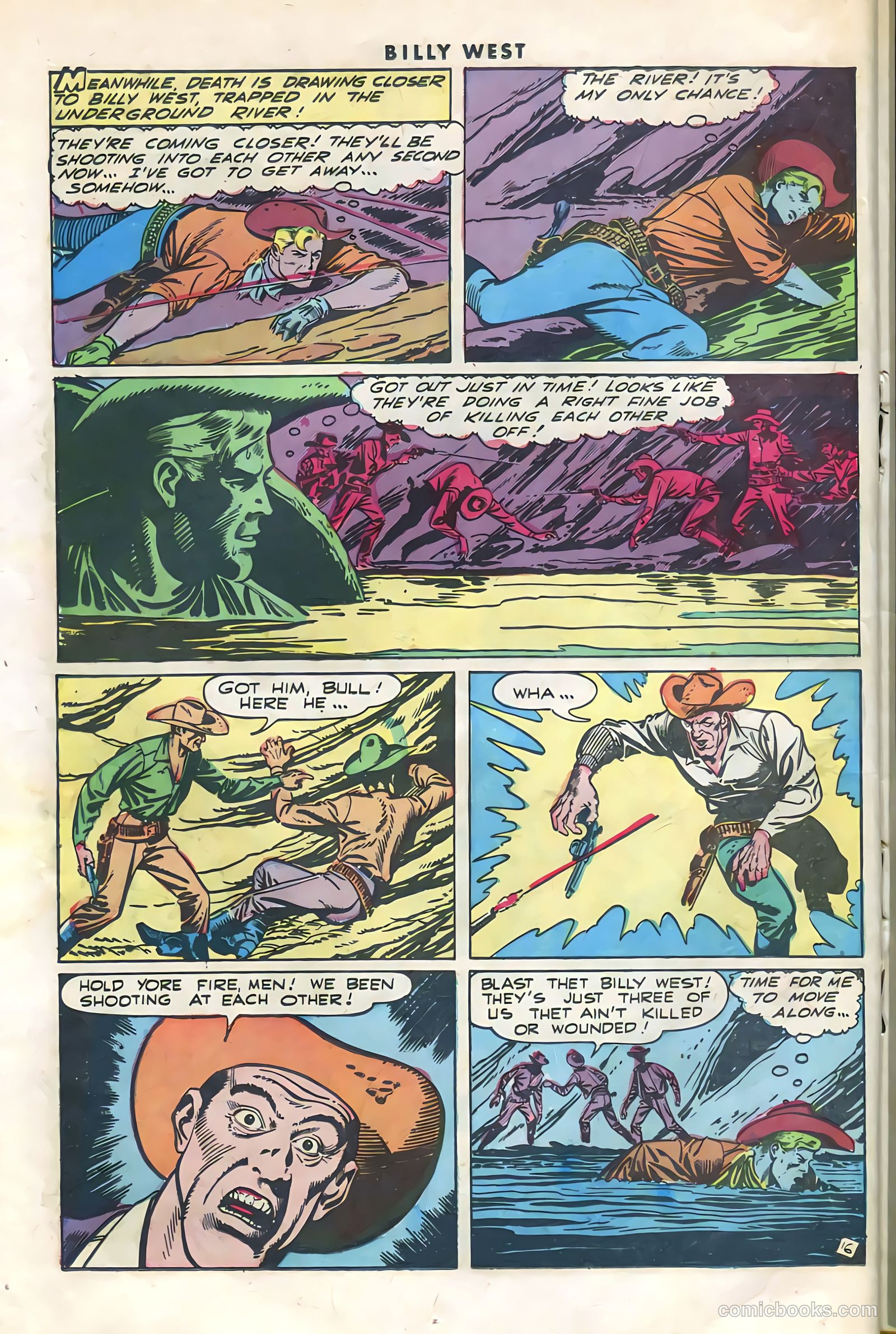 Billy West #1 (1949) — page 18 of 36