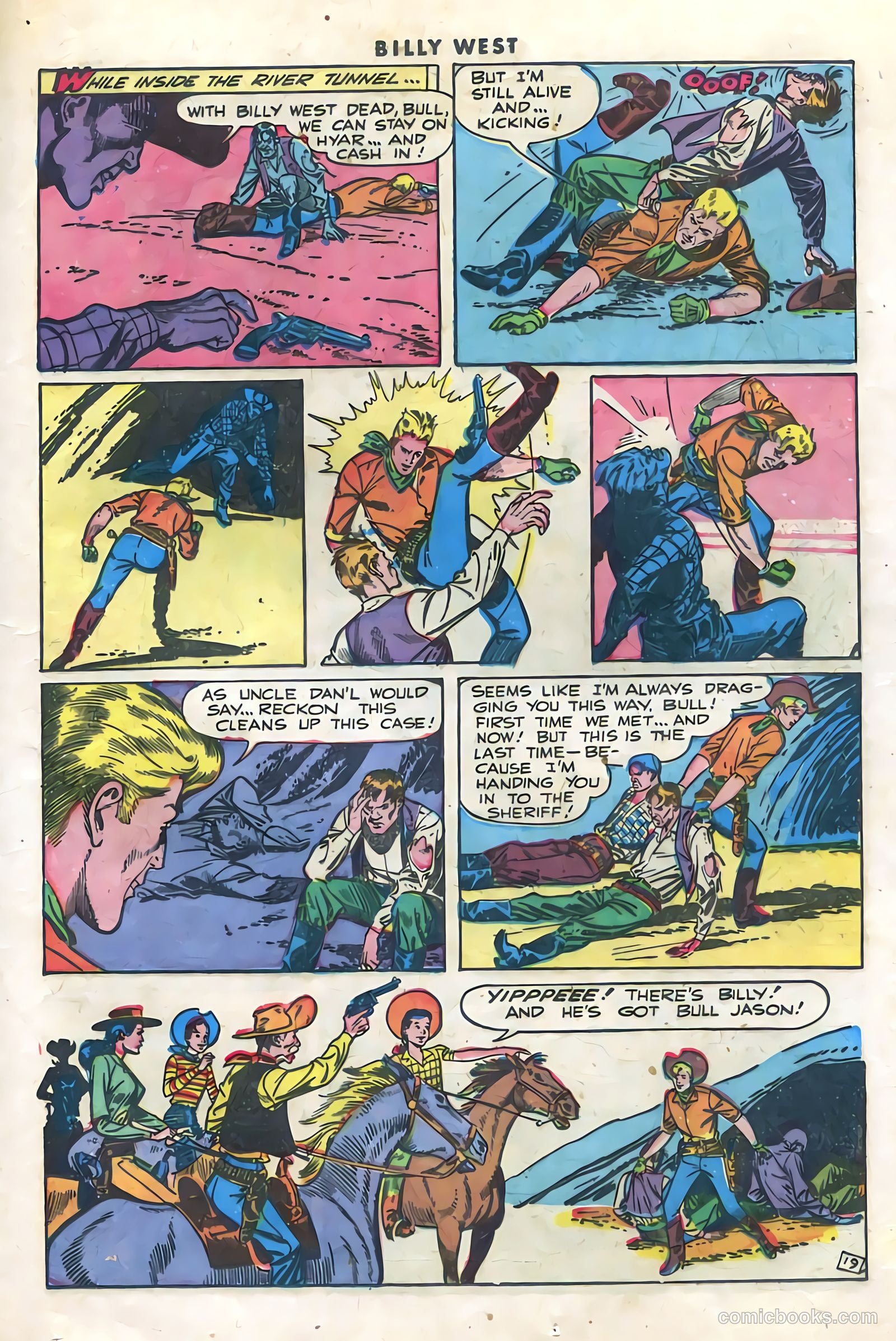 Billy West #1 (1949) — page 21 of 36