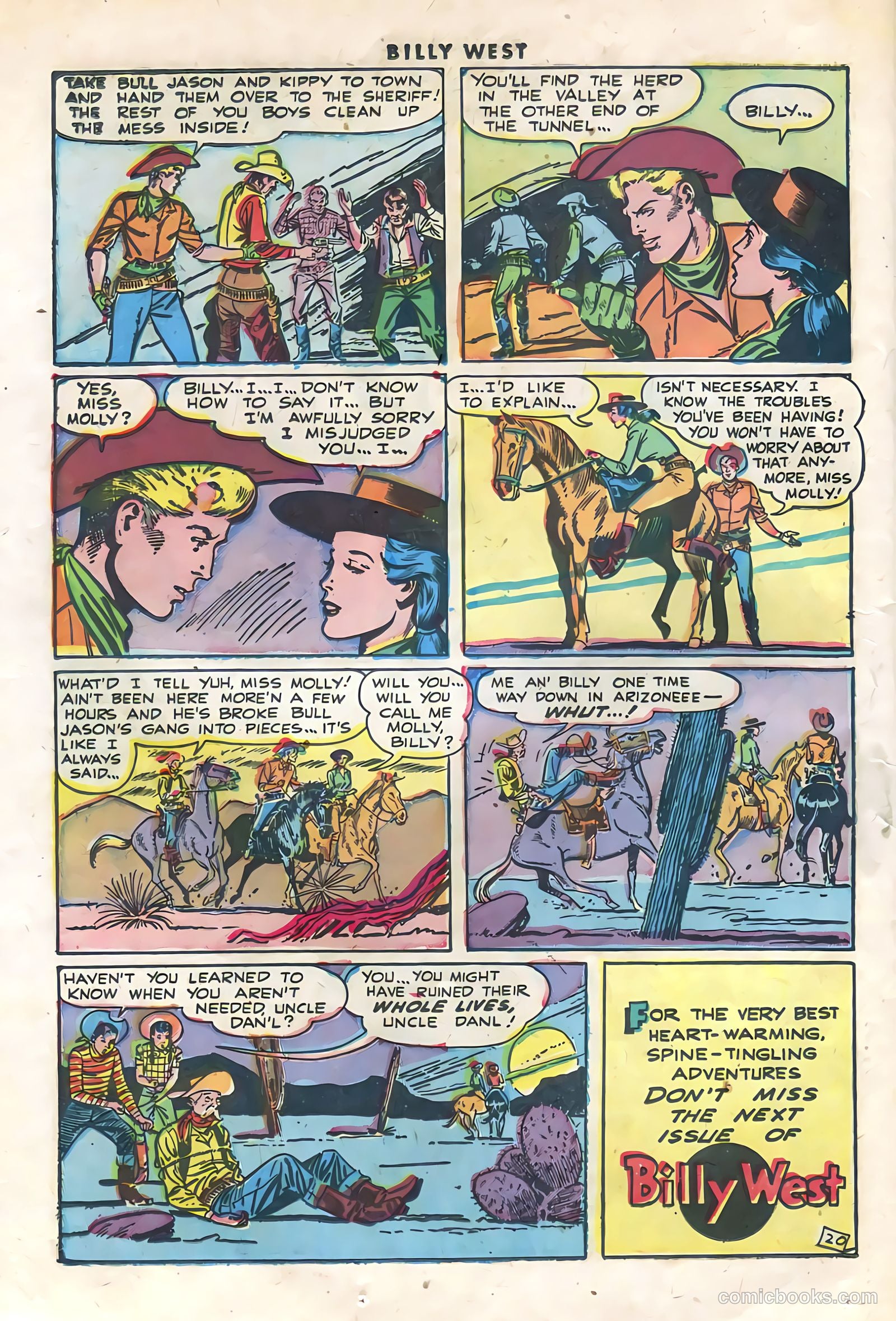 Billy West #1 (1949) — page 22 of 36