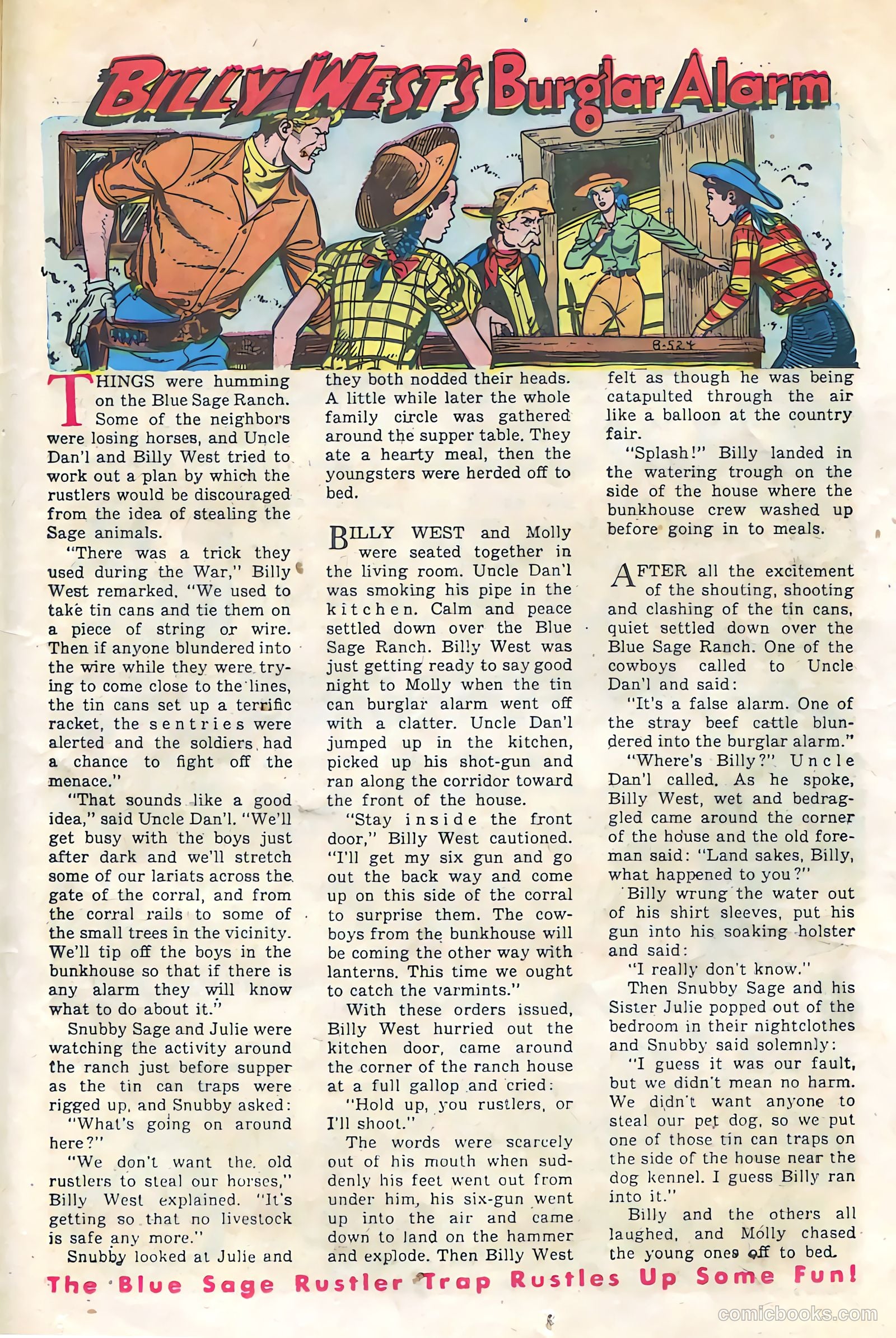 Billy West #1 (1949) — page 23 of 36